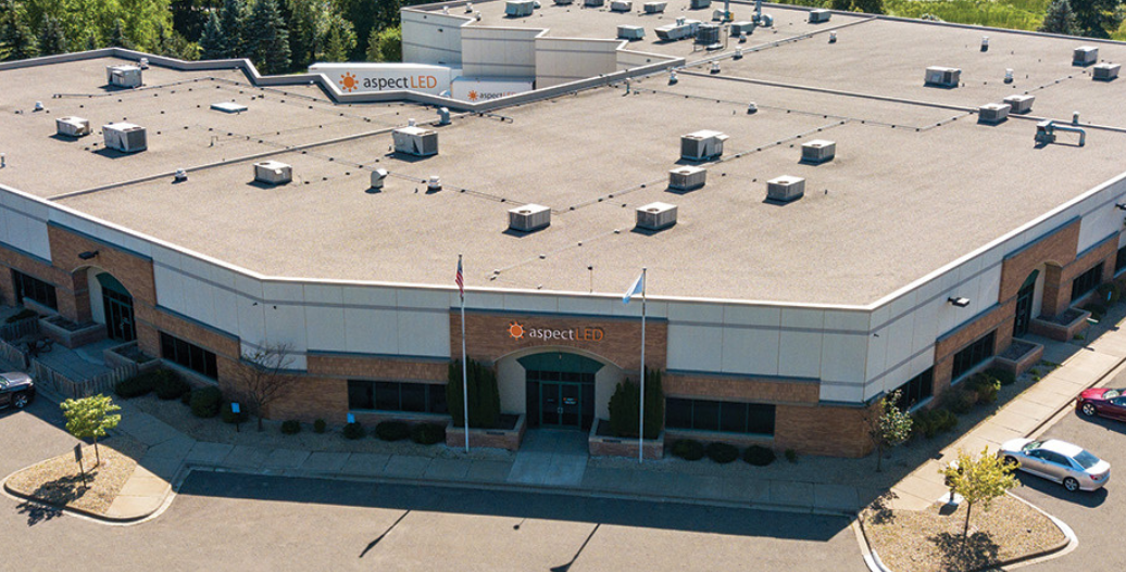 aspectLED building exterior