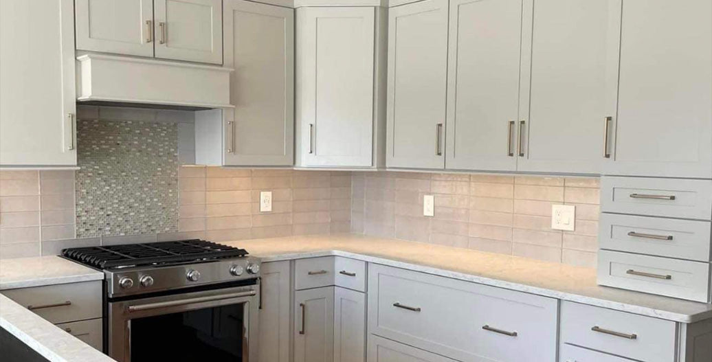 Under cabinet lighting in kitchen