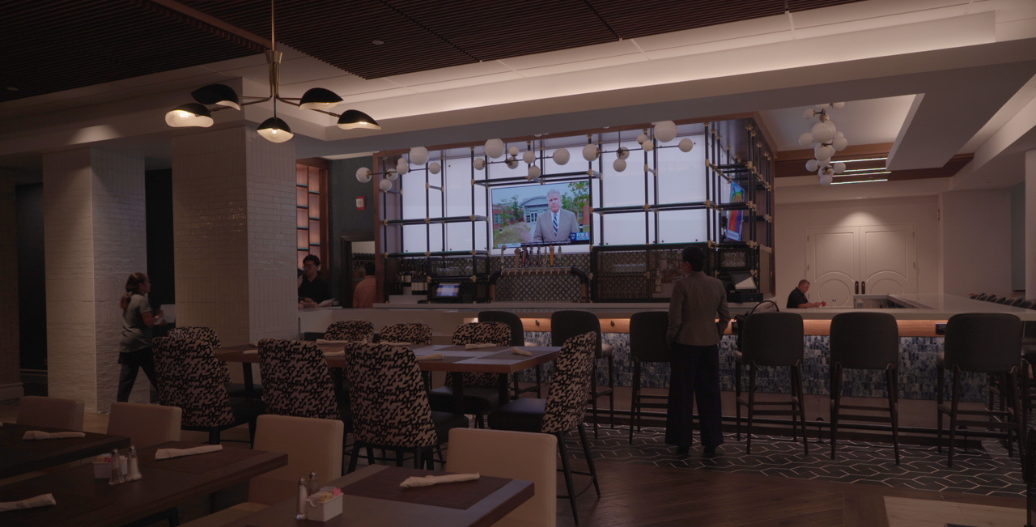 Backlit bar design