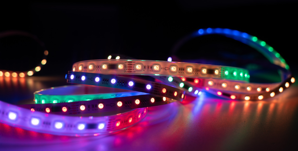 Colorful LED strip light