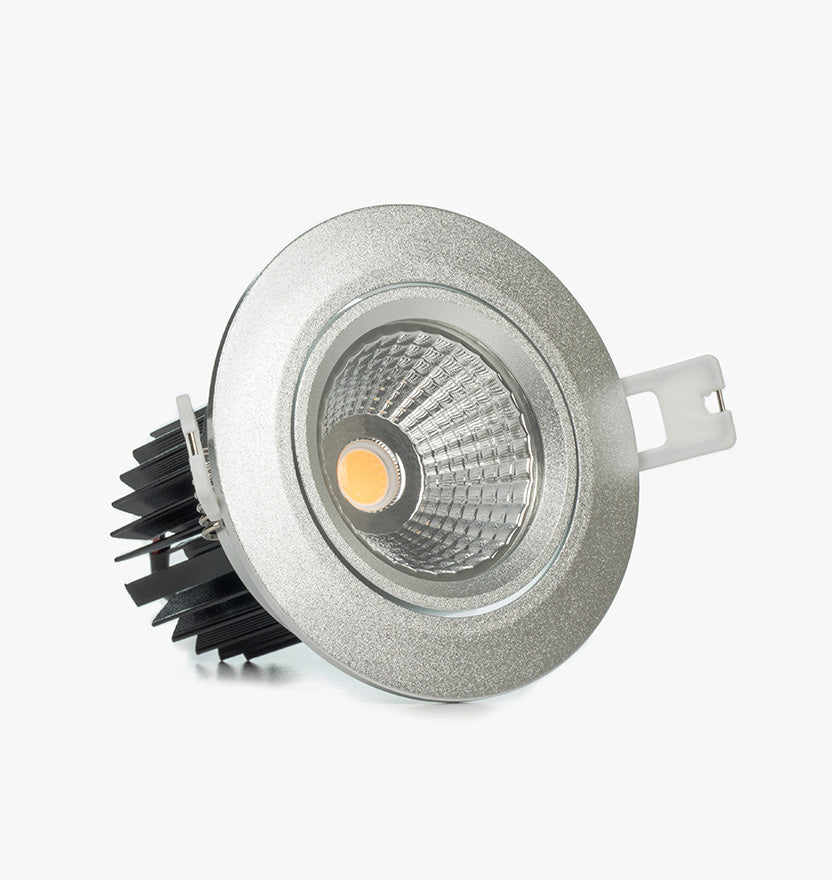 3.5" Single Array LED Recessed Light for Flat or Sloped Ceilings - 10W ...