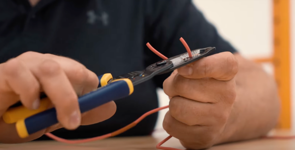 Stripping wires