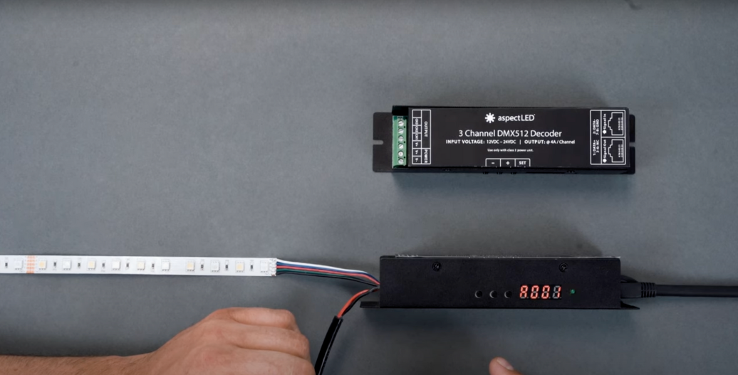 DMX decoder