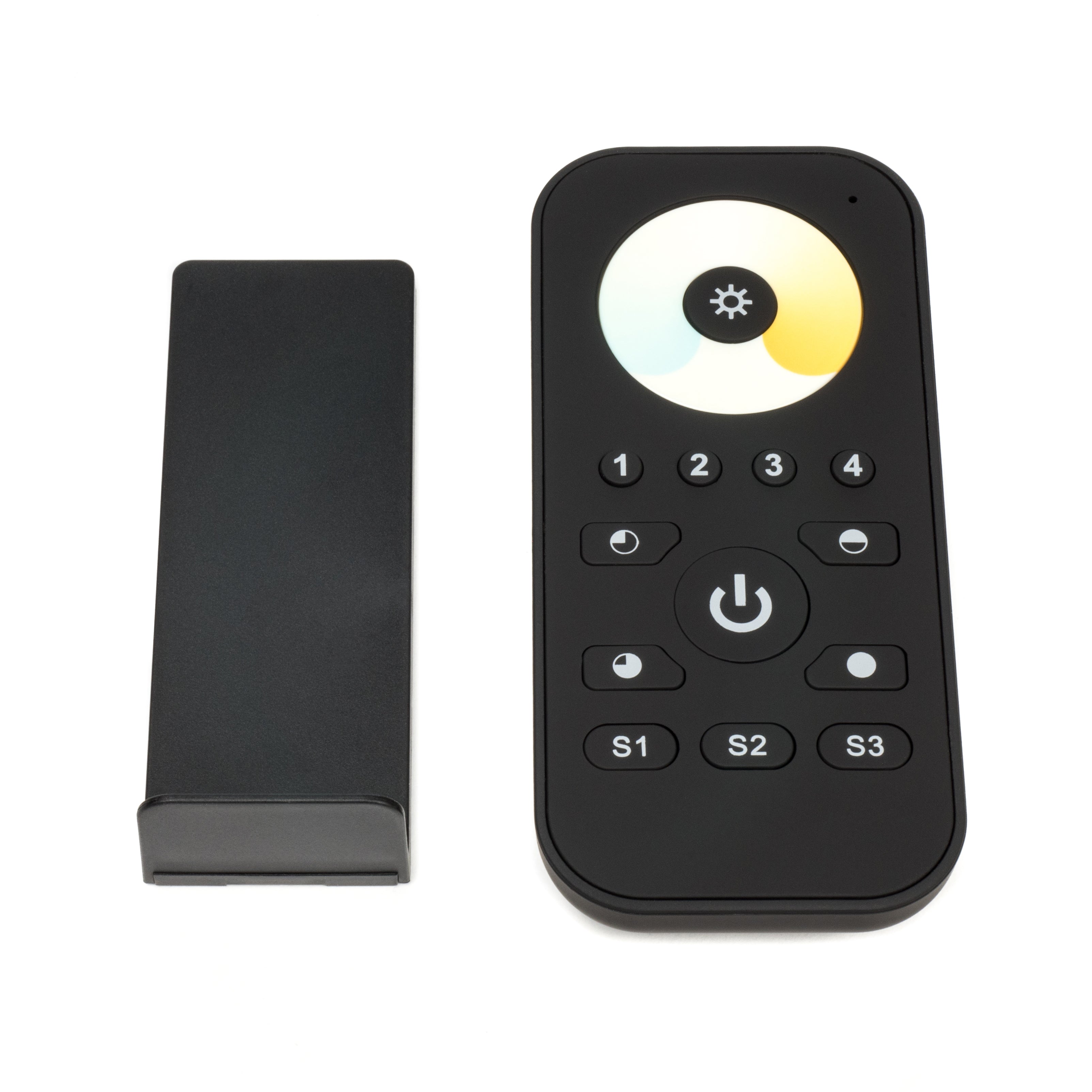 Wireless Dynamic White Color Tuning Multi-Zone LED Handheld Remote Controller
