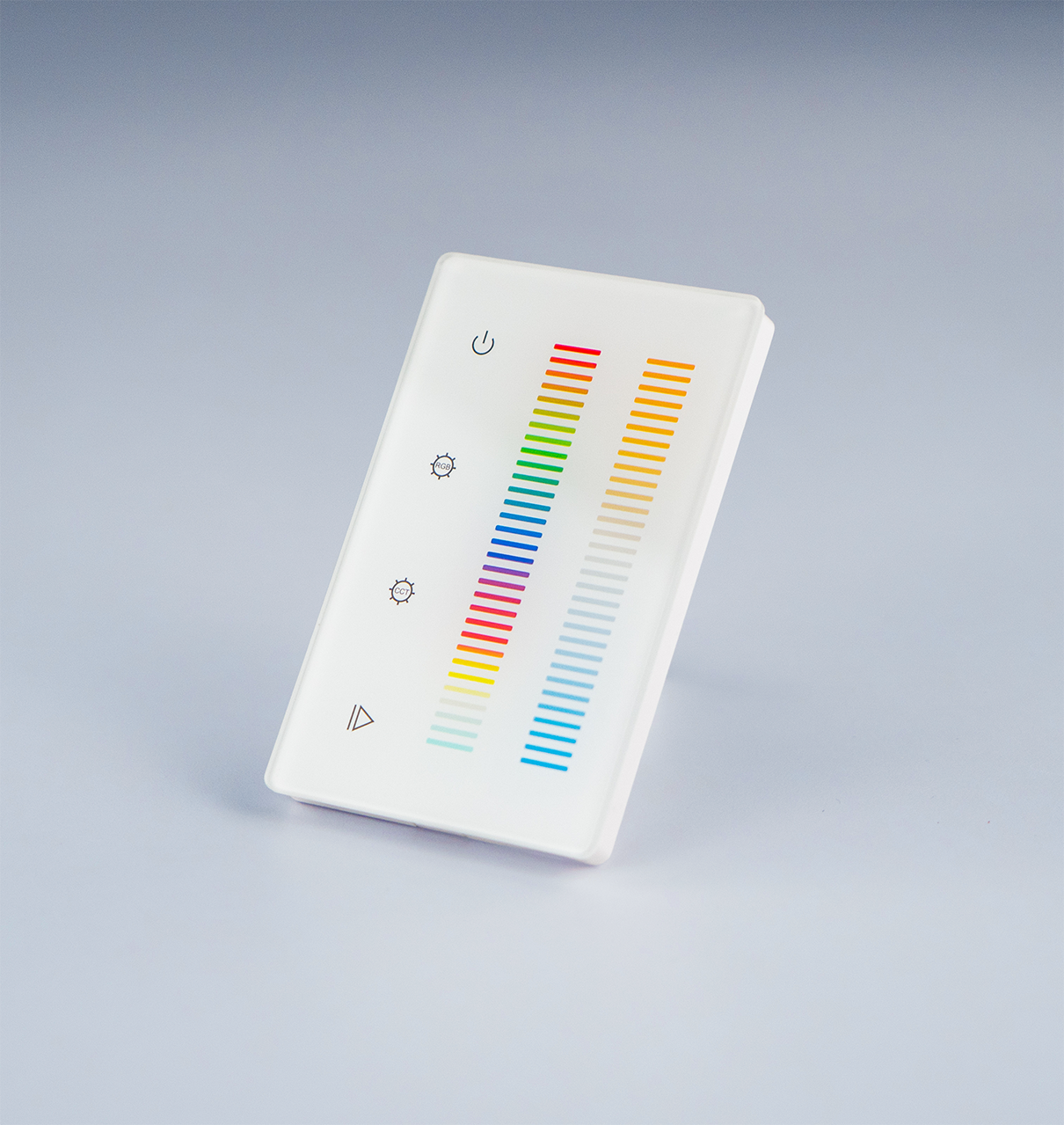 In-Wall Touch Panel Controller DMX + RF for RGBCCT Lights