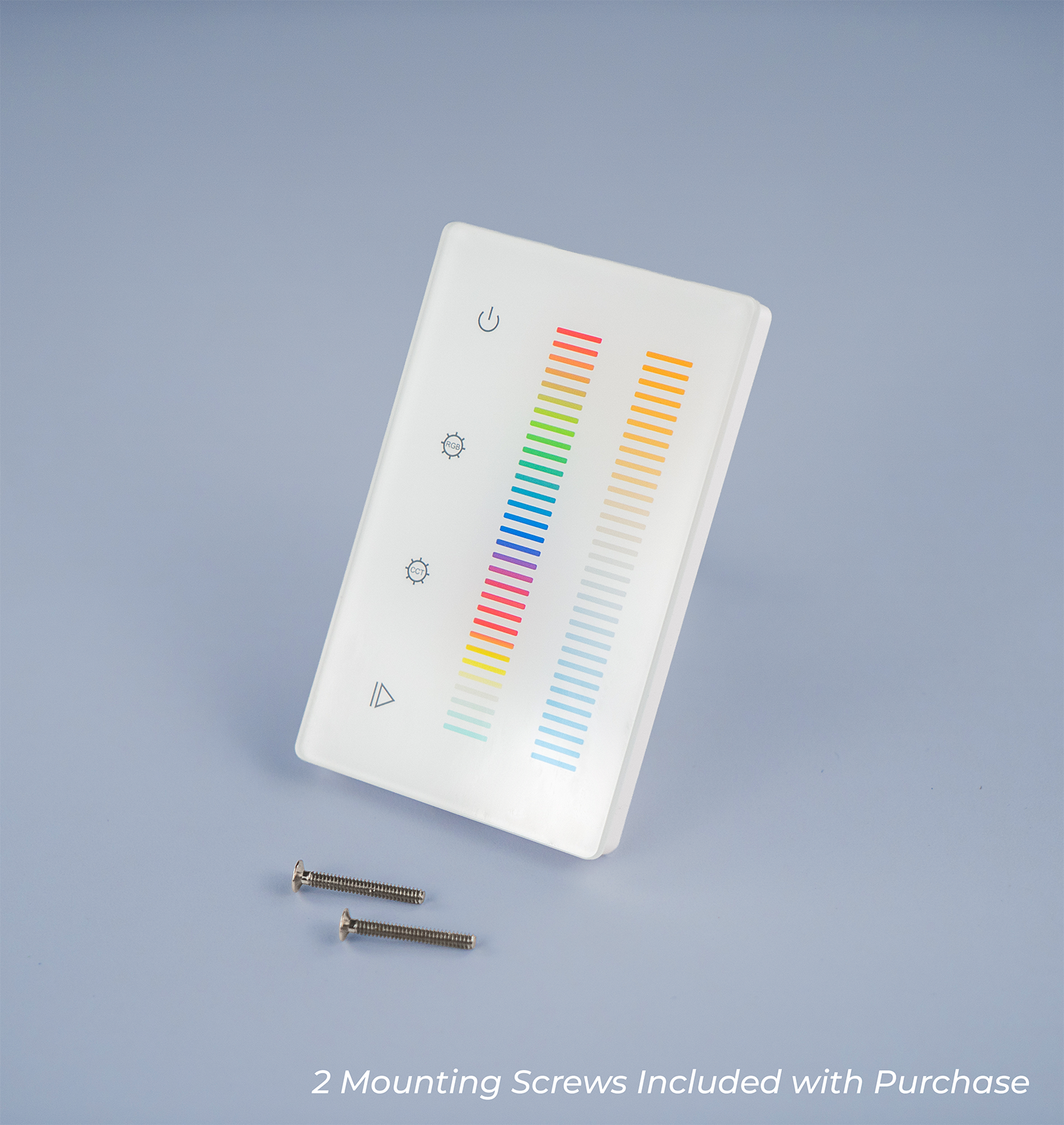 In-Wall Touch Panel Controller DMX + RF for RGBCCT Lights
