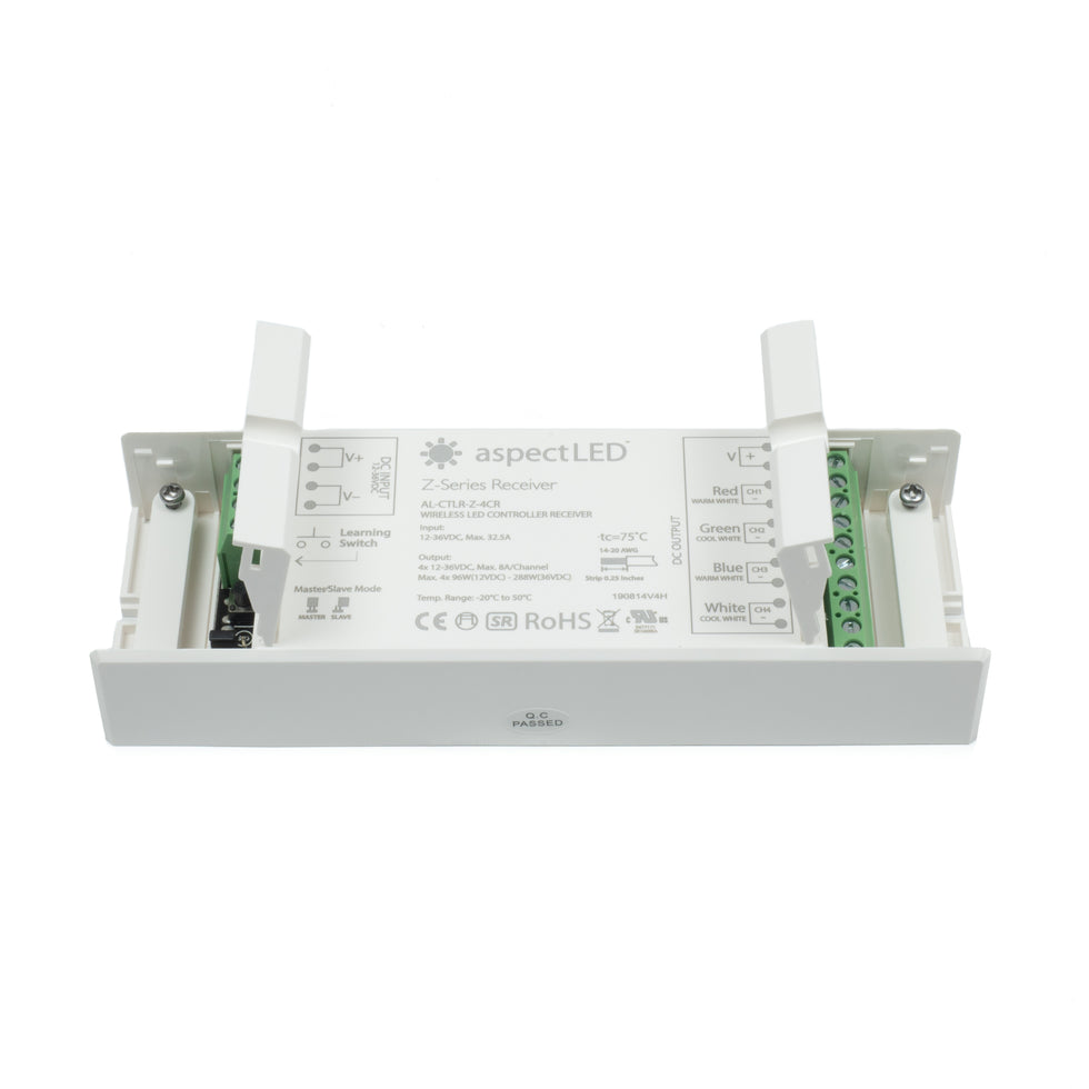 Wireless RGBW 4 Channel LED Controller with Channel Pairing – aspectLED