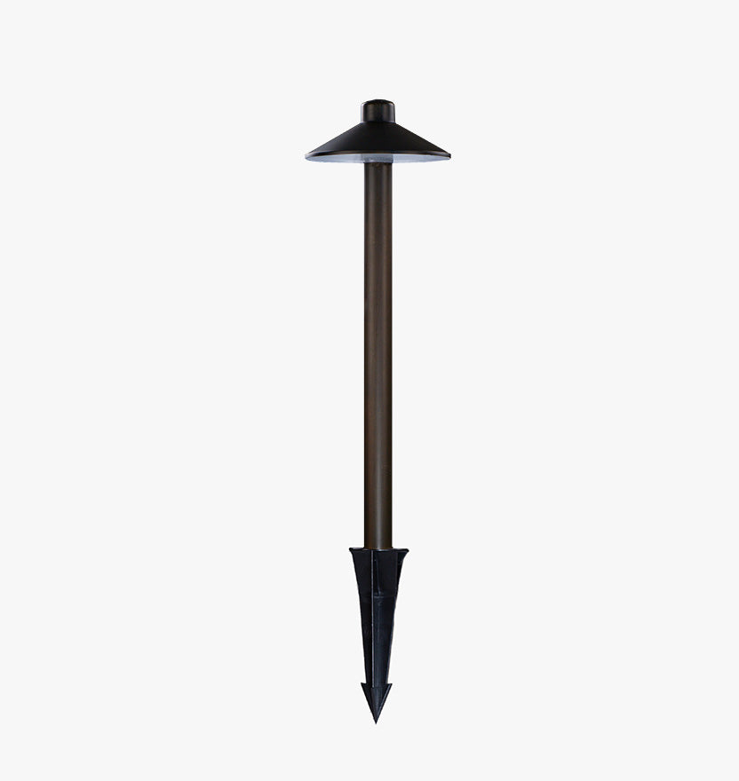Modern Dome LED Path Light - Antique Bronze