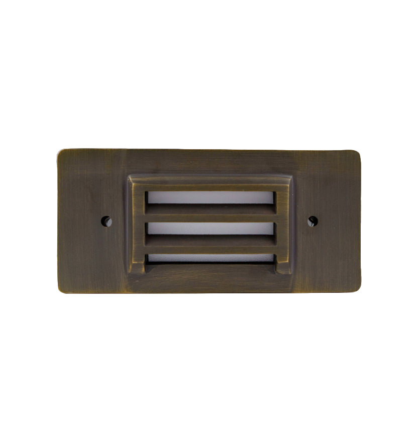 Louvered LED Step Light