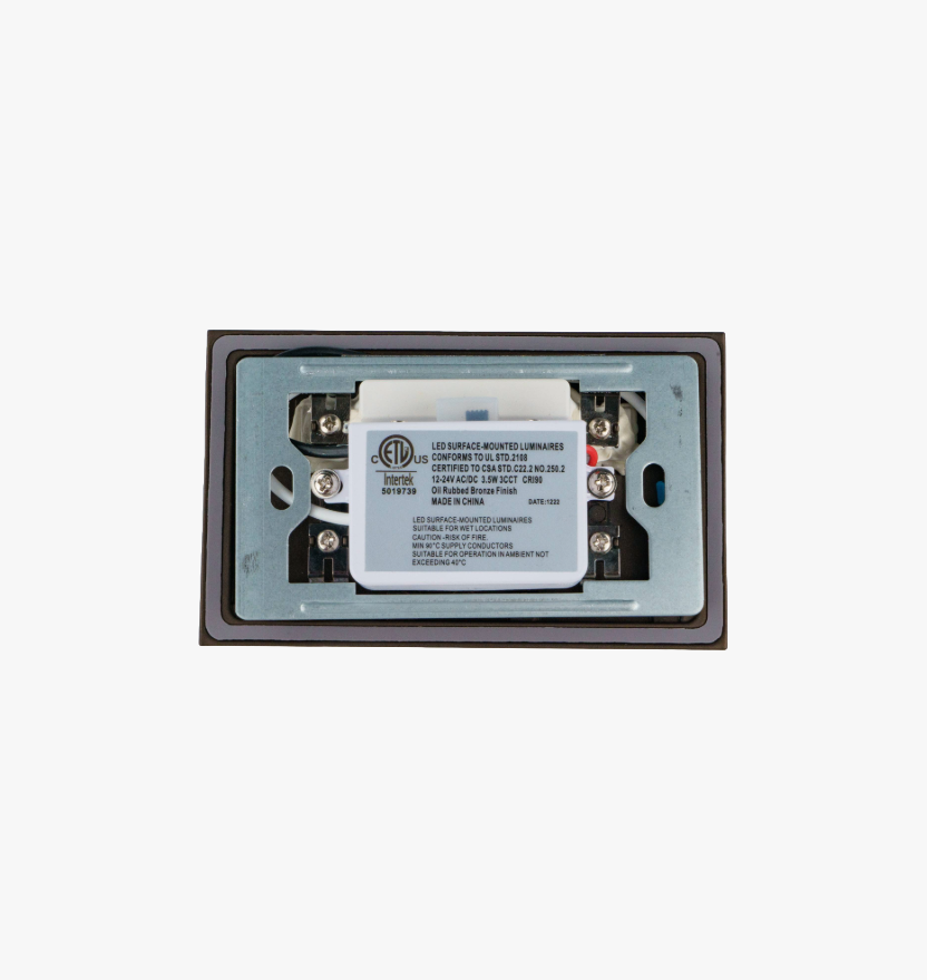 Recessed LED Step Light