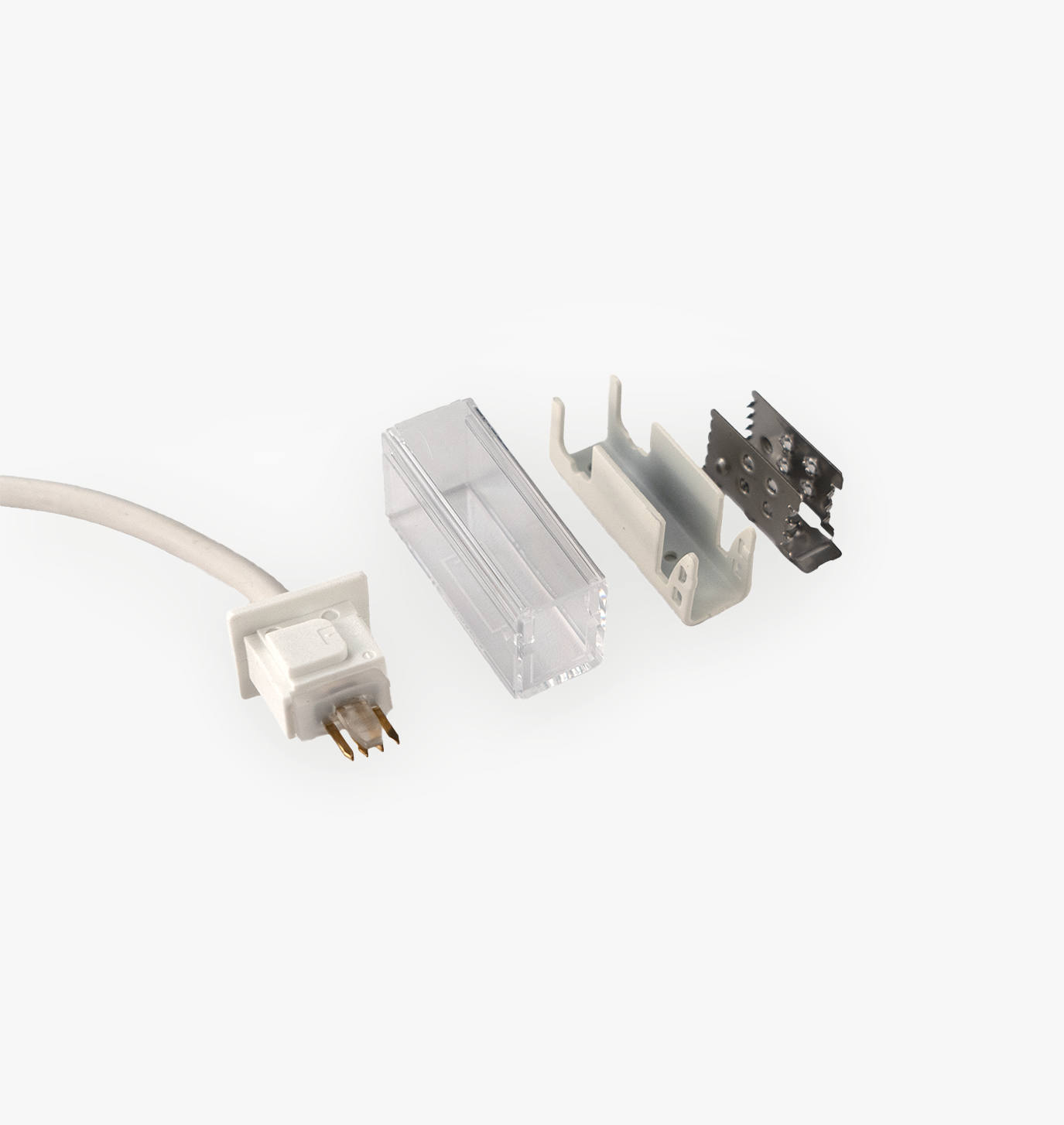 Element Neon SideFlex Quick Connector – Static White