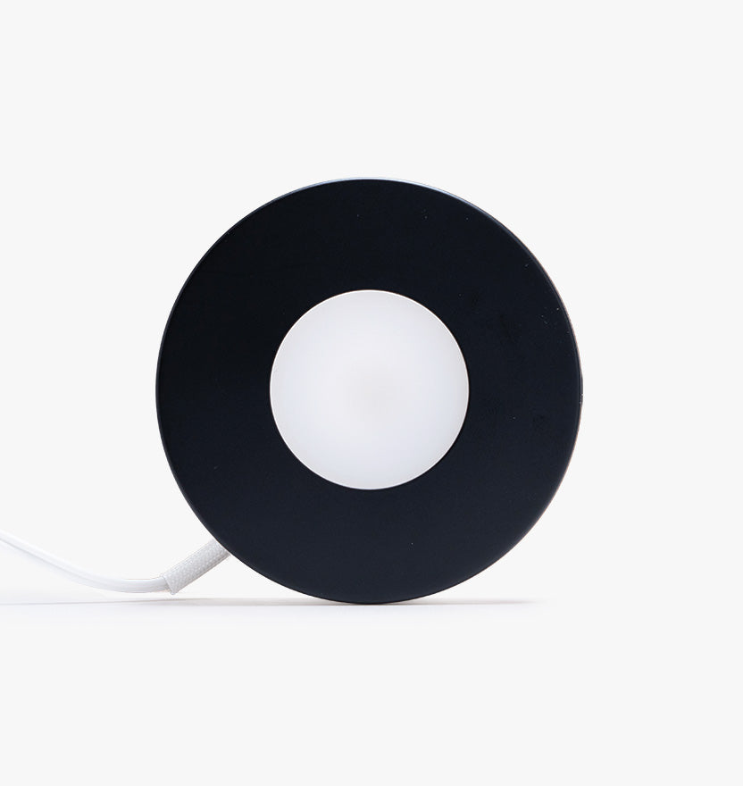 3.15” Adjustable White Recessed Puck Light - 3W (25 Watt Equivalent)