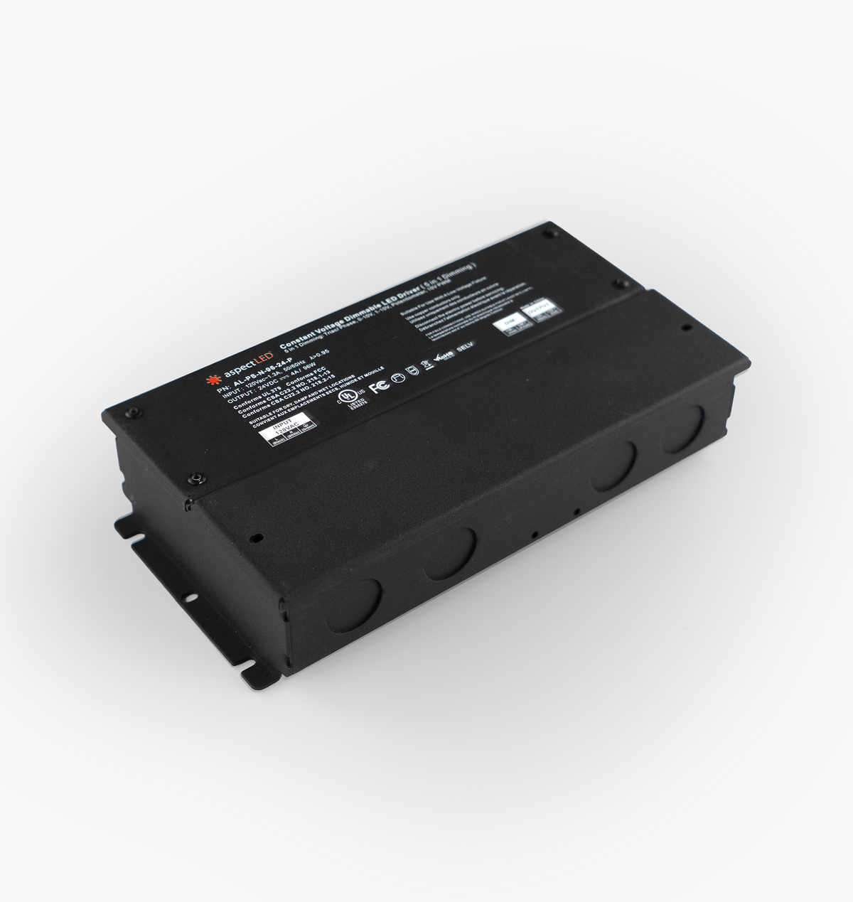 96W Dimmable LED Power Supply - Pool Rated UL 379