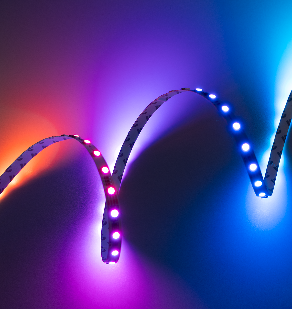 Borealis SPI Addressable Strip Light – RGB Color Changing