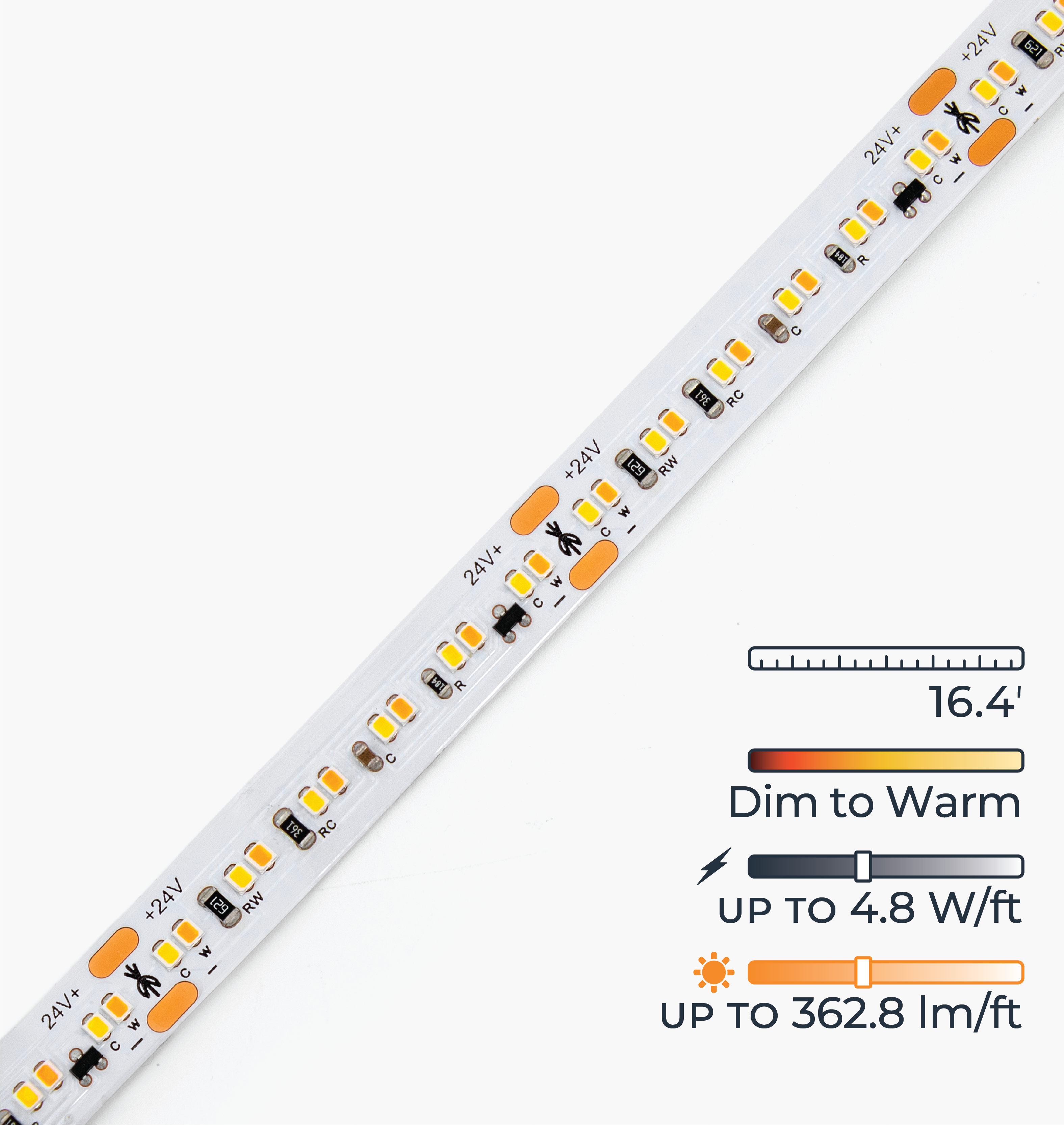 Architect LED Strip Light - Dim to Warm