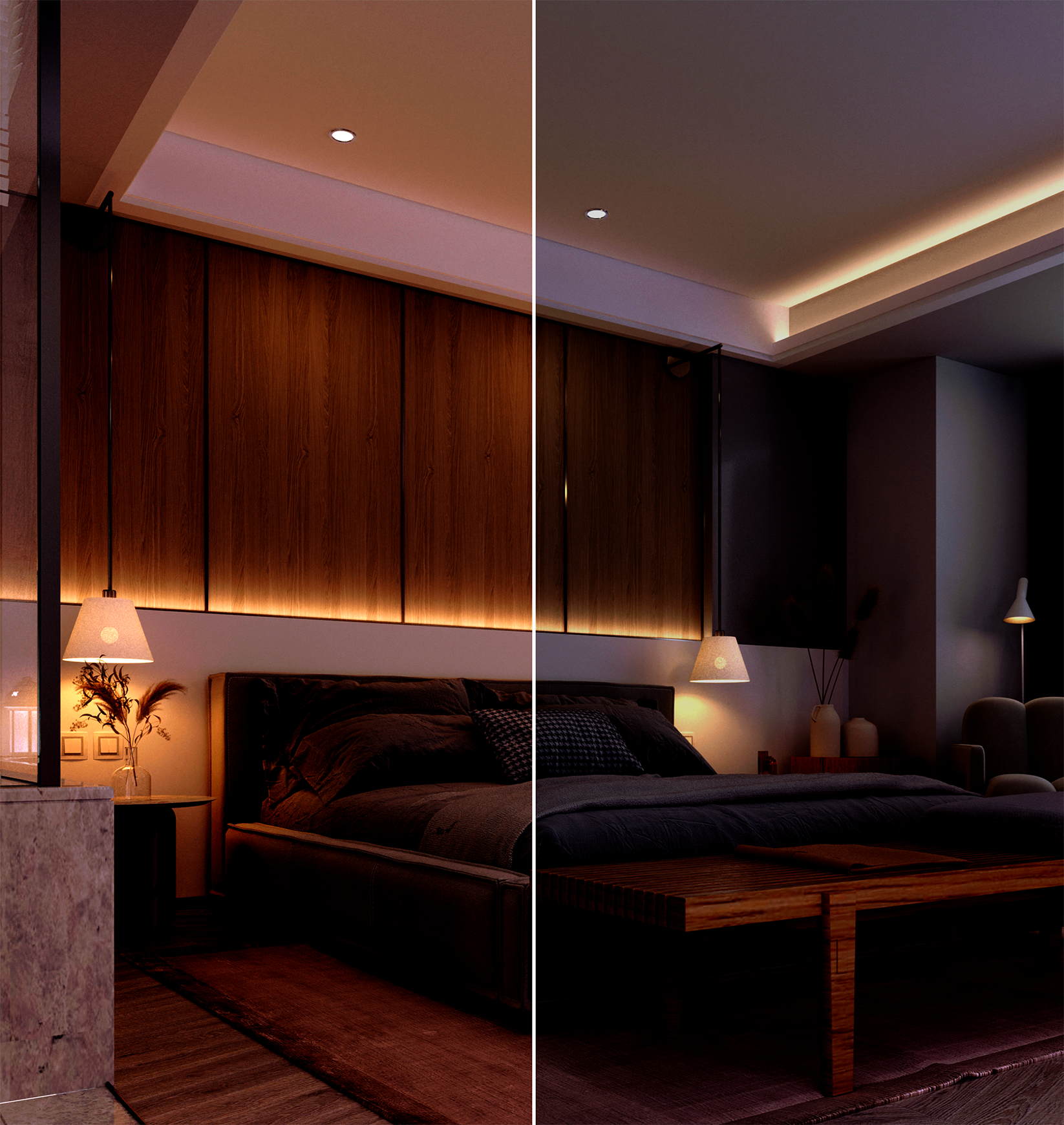 Architect LED Strip Light - Dim to Warm