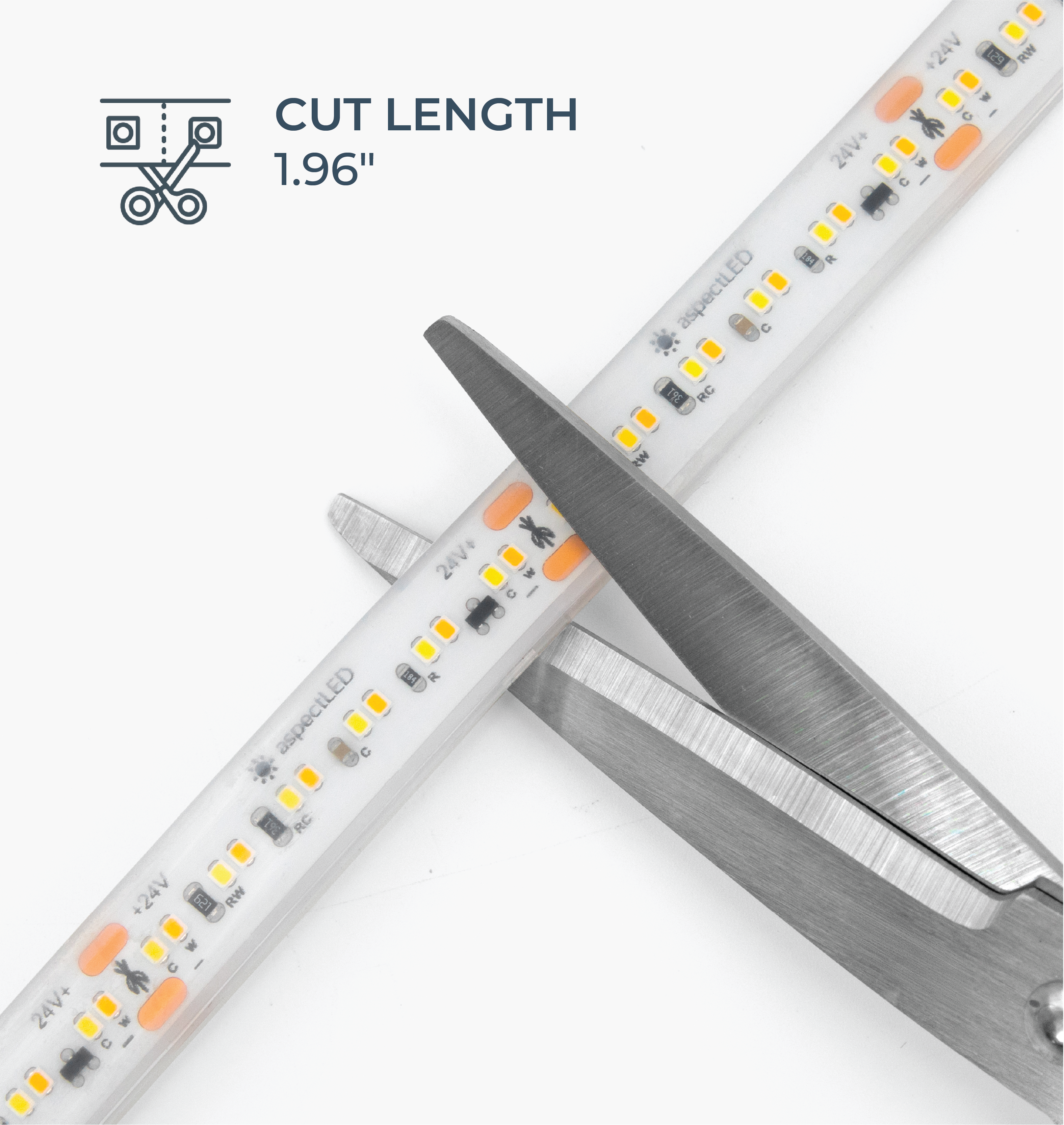 Architect LED Strip Light - Dim to Warm, Waterproof