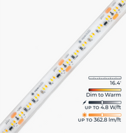 Architect LED Strip Light - Dim to Warm, Waterproof