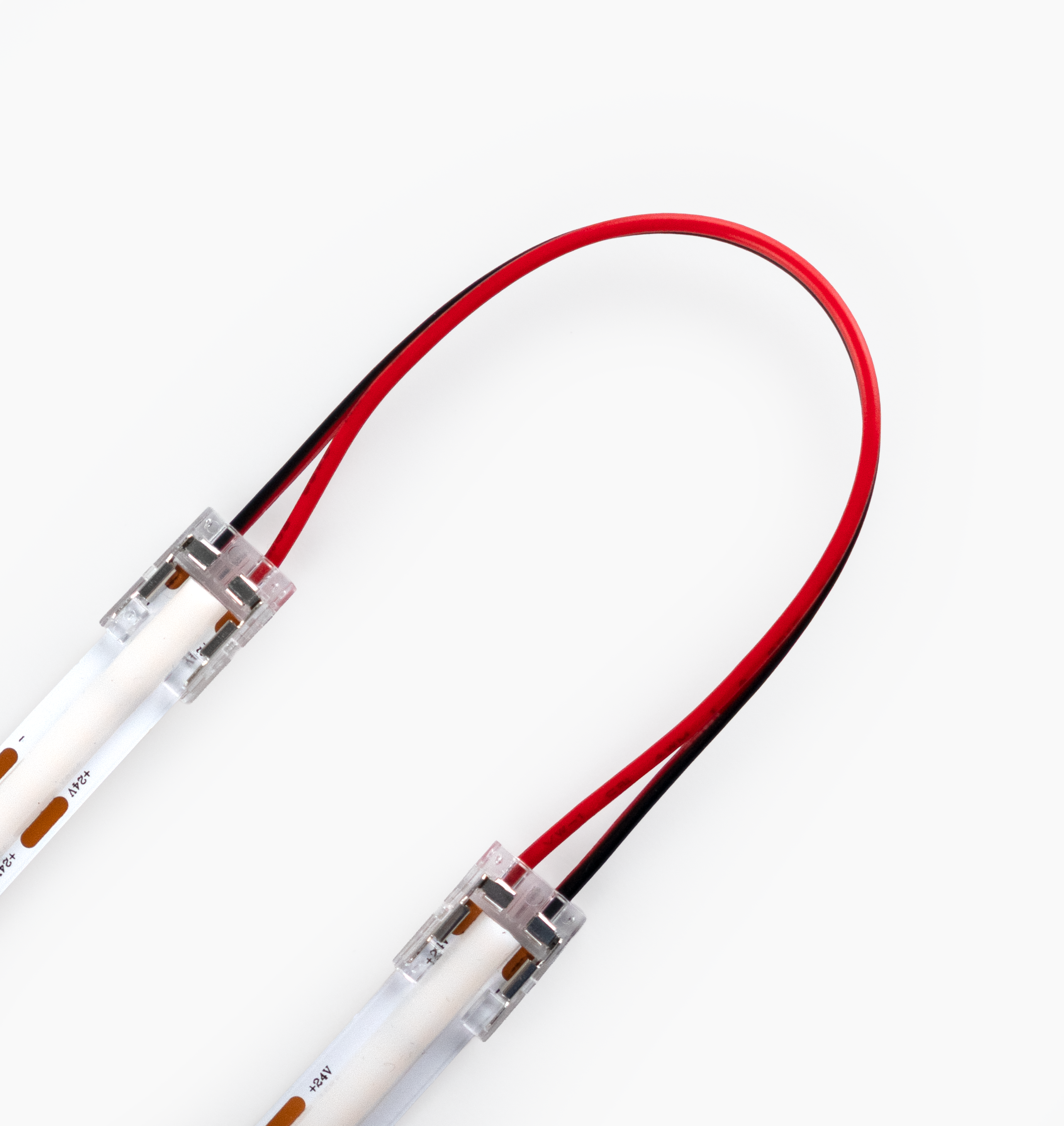 Summit Static White  Solderless Jumper Bite Connector