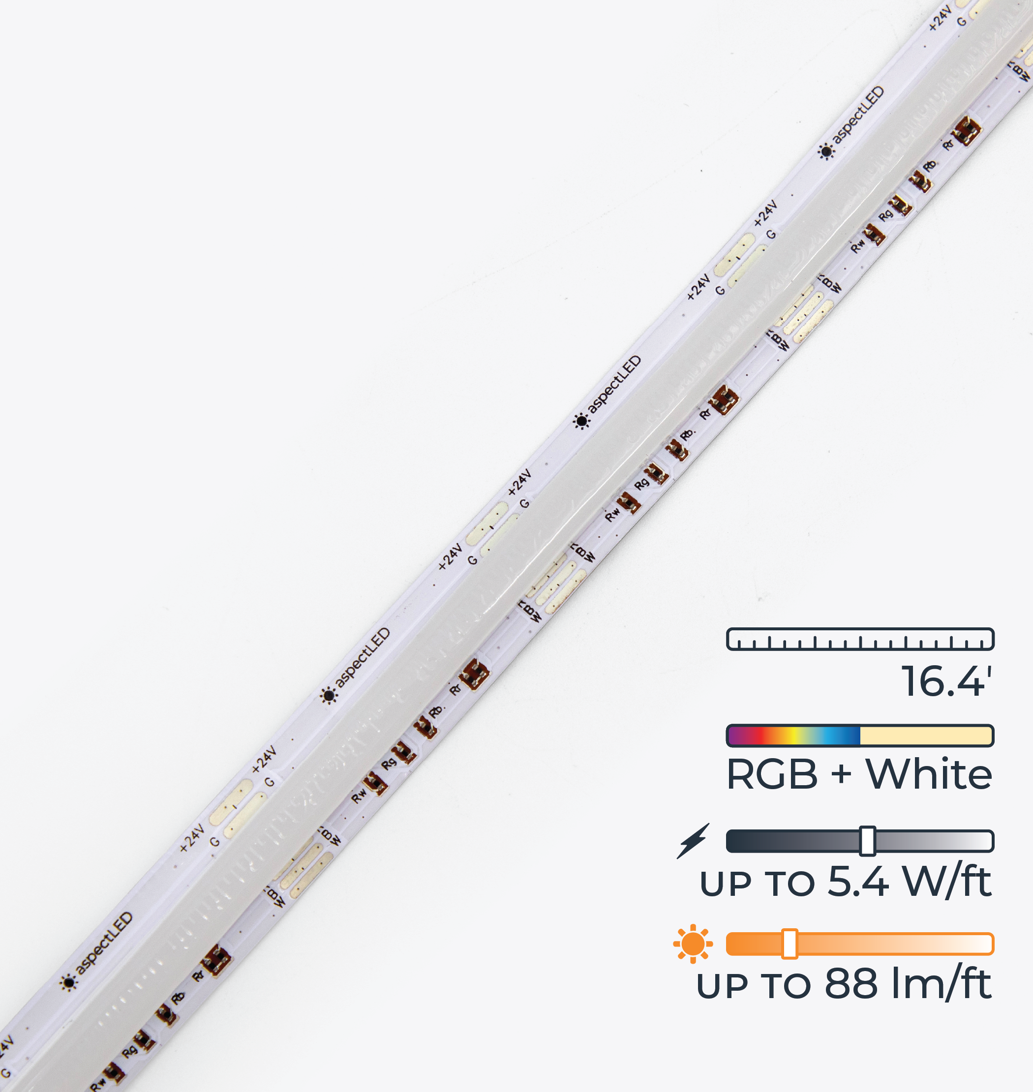 Summit LED Strip Light – RGBW Color Changing