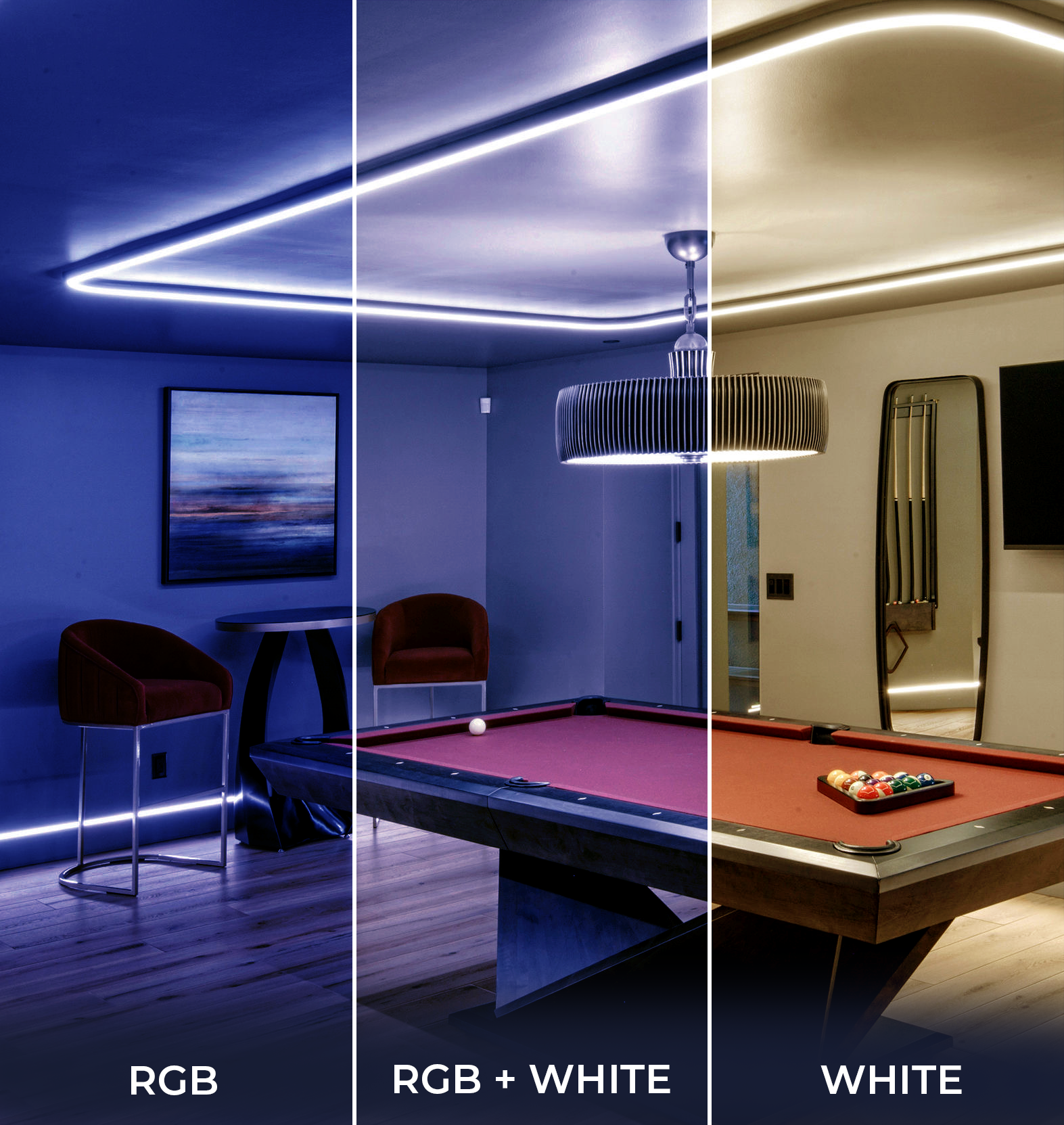 Summit LED Strip Light – RGBW Color Changing
