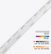 Summit LED Strip Light - RGB Color Changing, 32ft, Waterproof