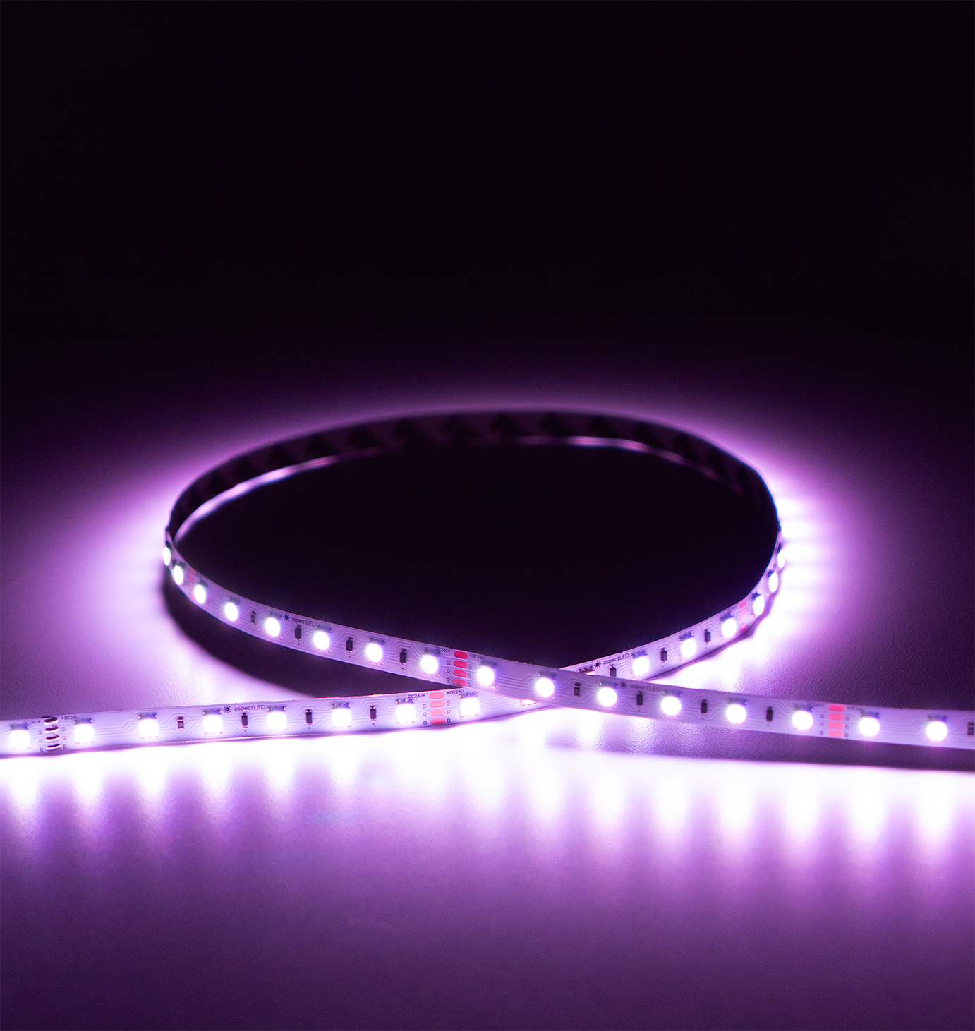 Endless LED Strip Light - RGB Color Changing, 32ft
