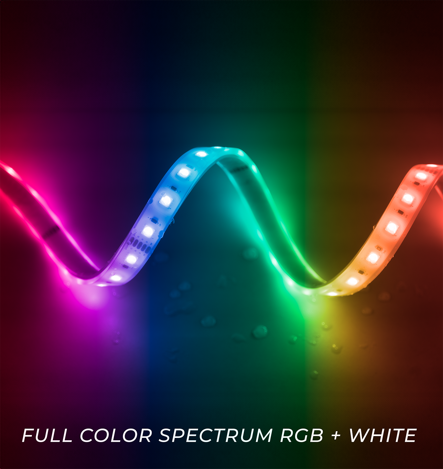 Endless RGBW Color Changing LED Strip Light - Waterproof