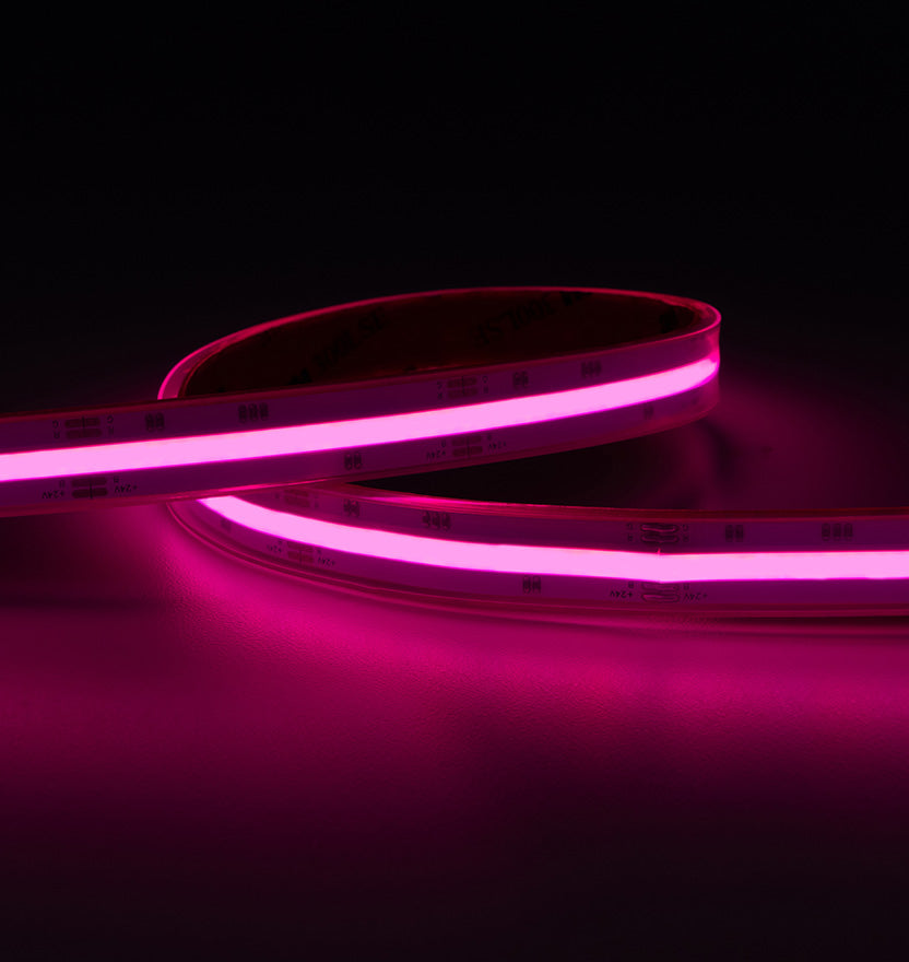 L-Series Dotless™ Linear LED Strip Lights - RGB Color Changing - Water Resistant