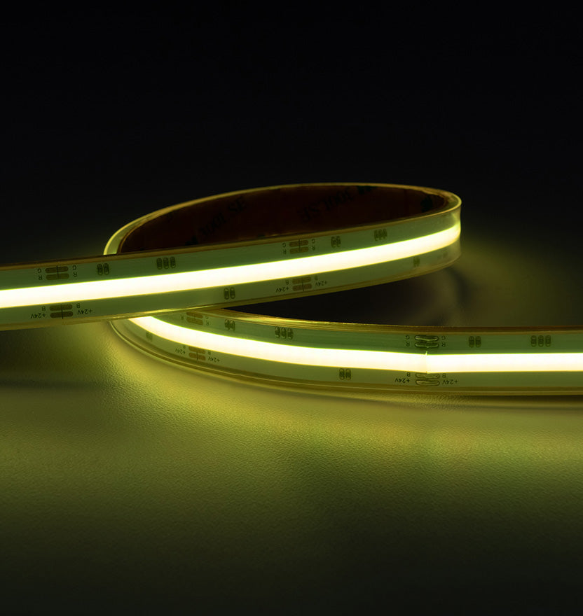 L-Series Dotless™ Linear LED Strip Lights - RGB Color Changing - Water Resistant