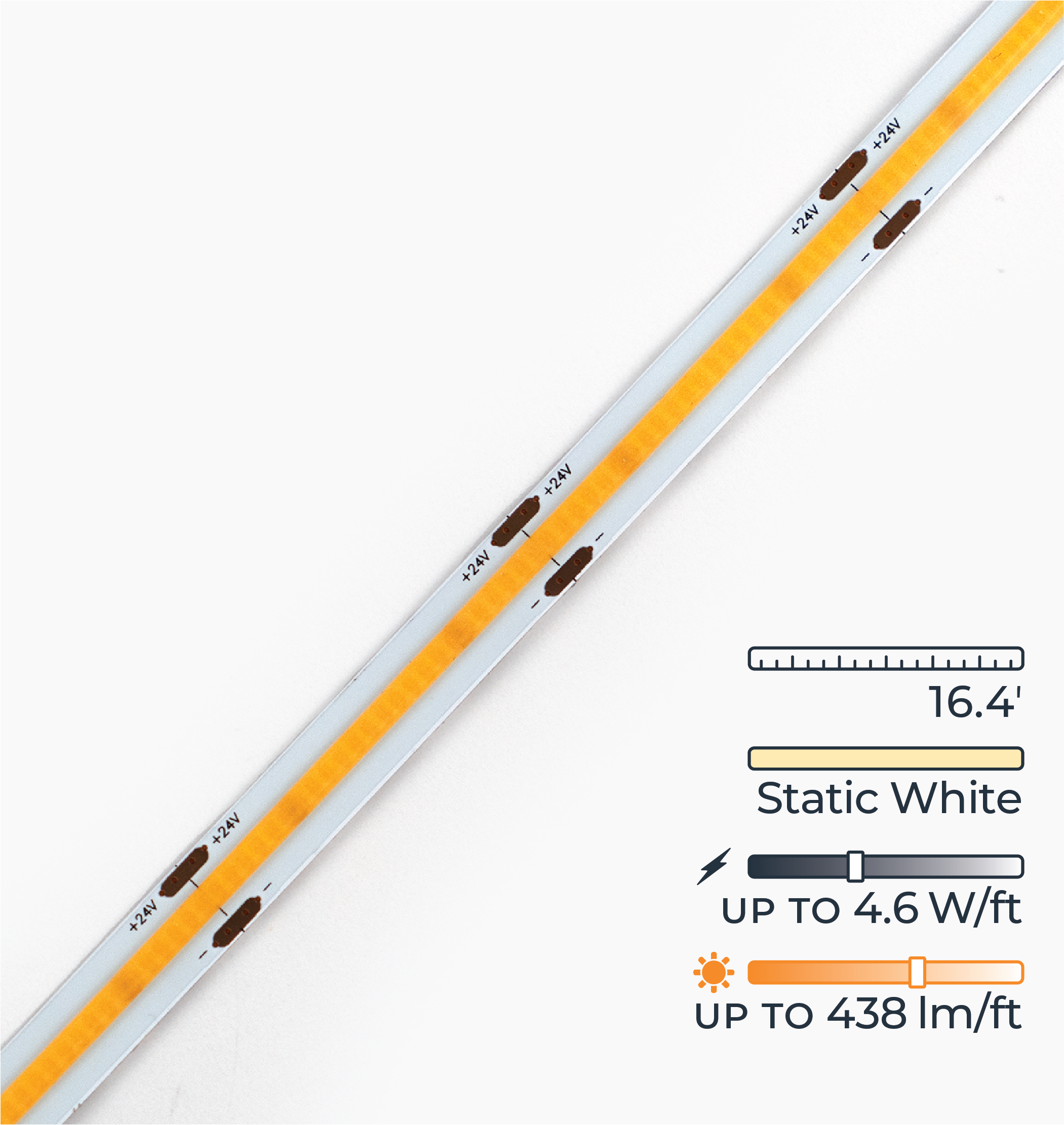 Dotless™ LED Strip Lights – Static White – aspectLED