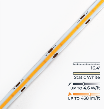 Dotless™ LED Strip Lights – Static White