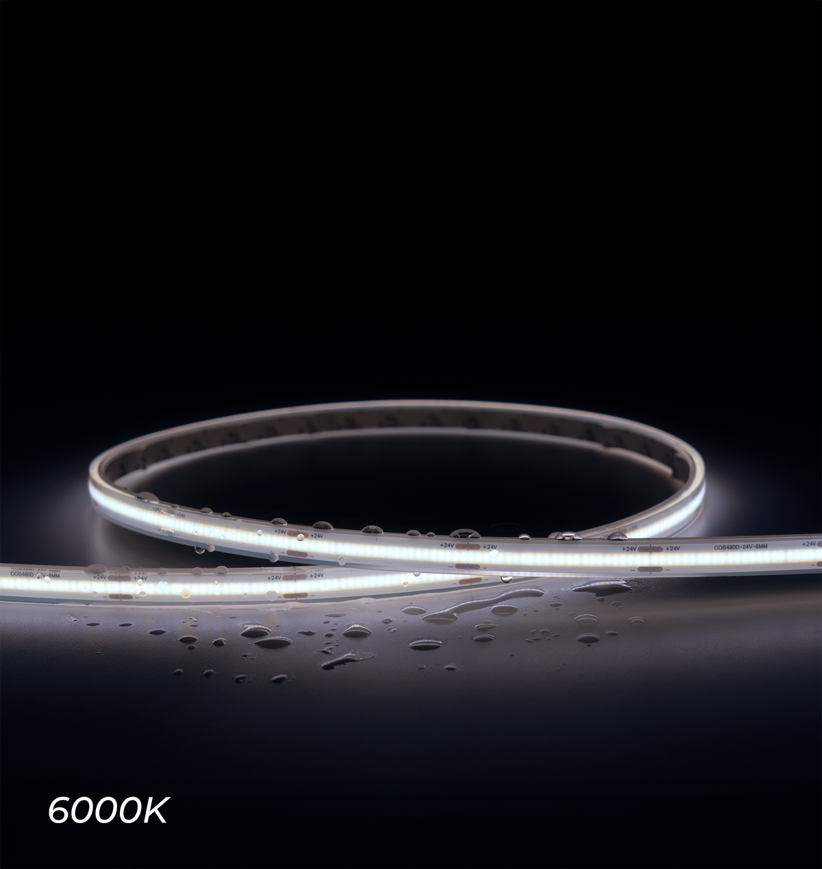 Static Led Frame Dotless™ LED Strip Lights – Static White - Waterproof – aspectLED