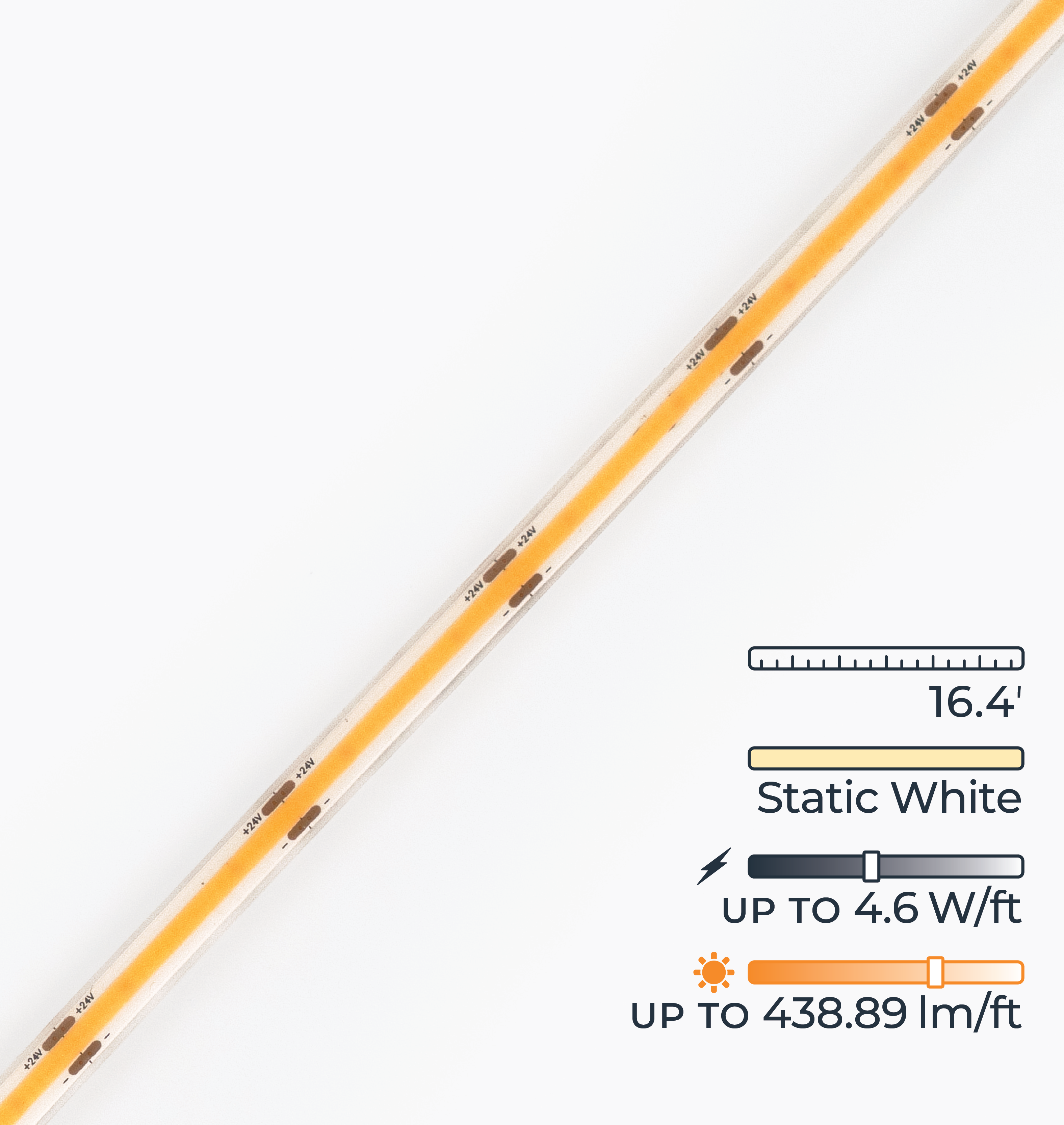 Dotless™ LED Strip Lights – Static White - Waterproof – aspectLED