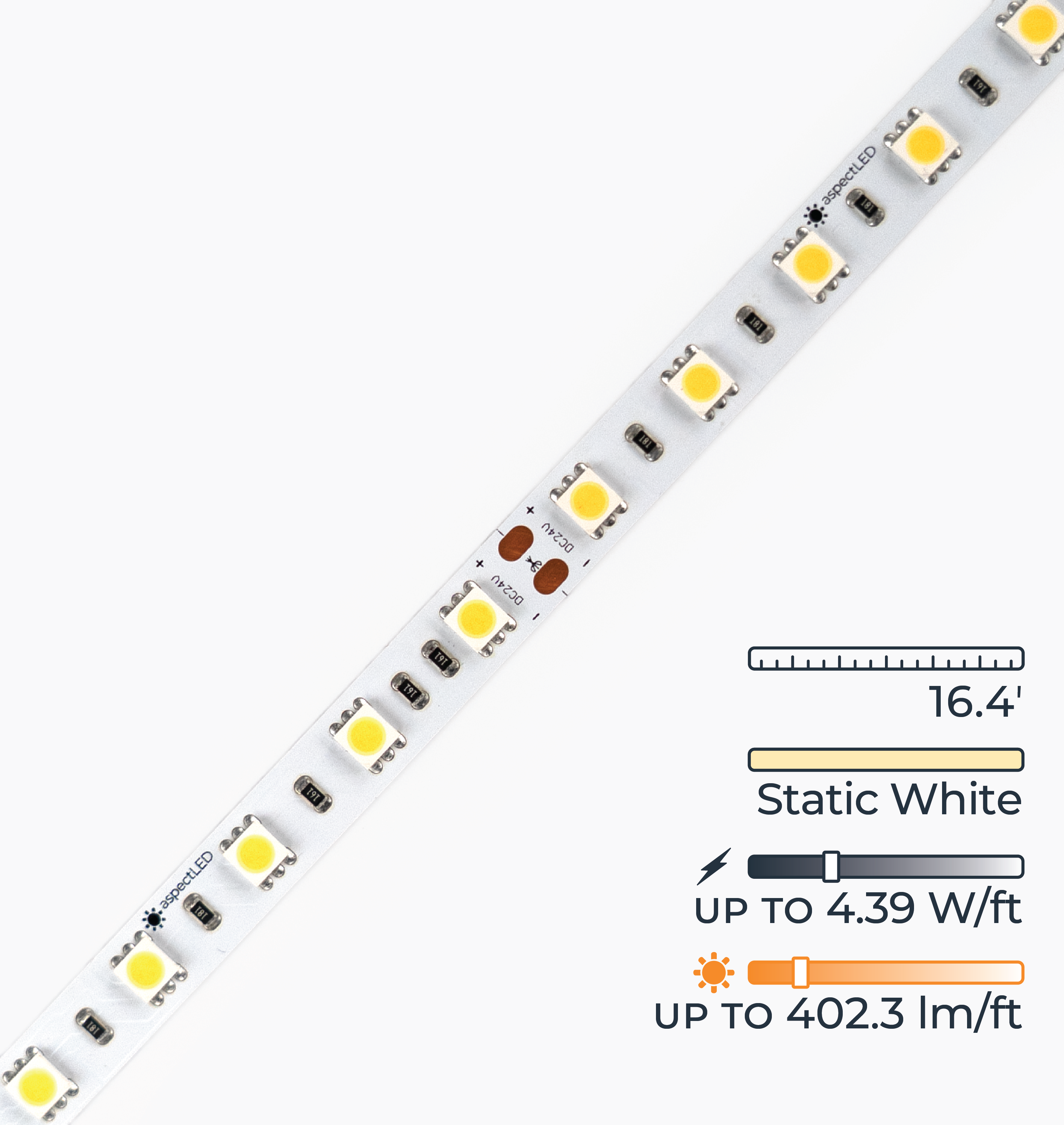 WideLine LED Strip Light - Static White
