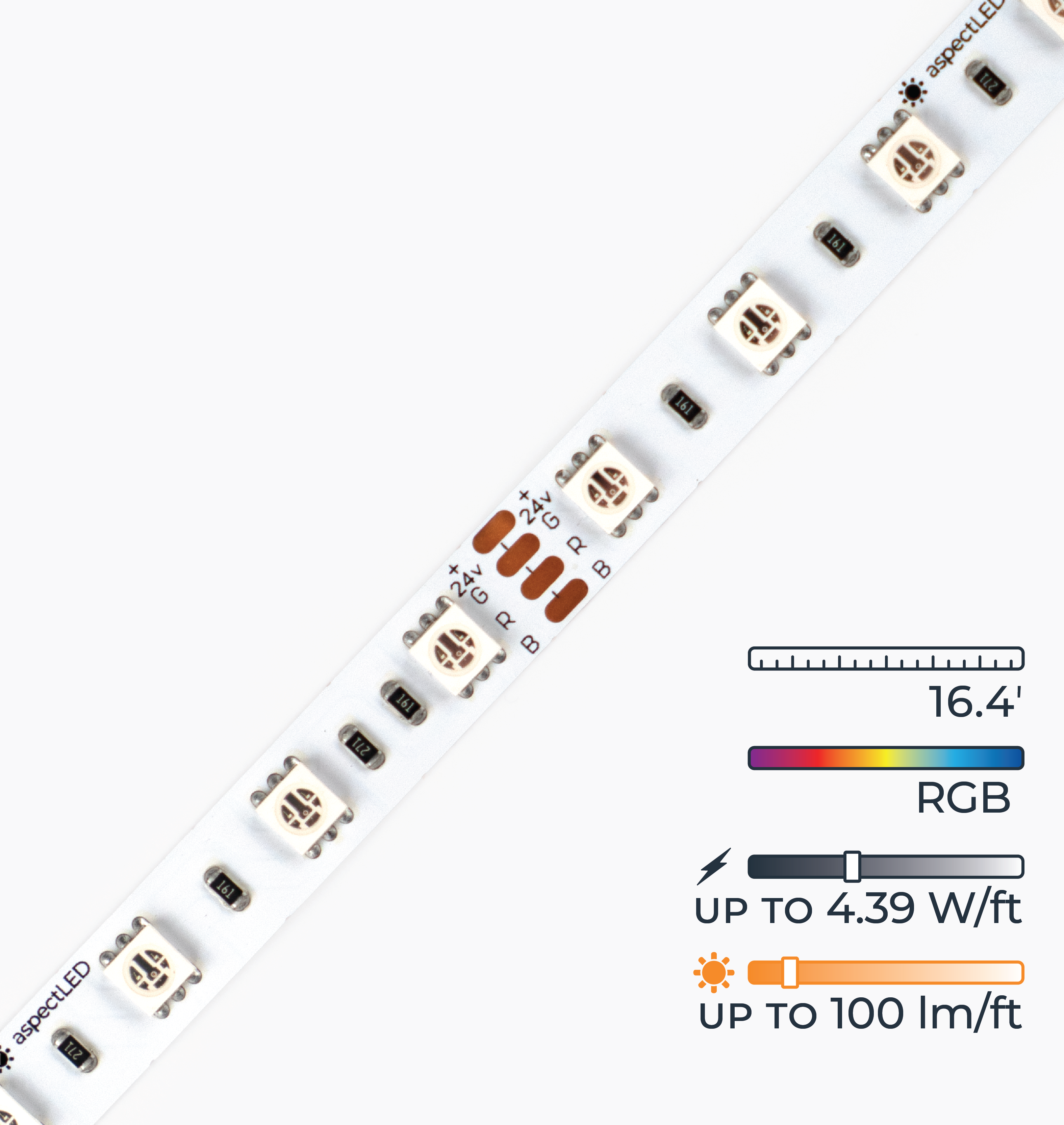 WideLine LED Strip Light - RGB Color Changing