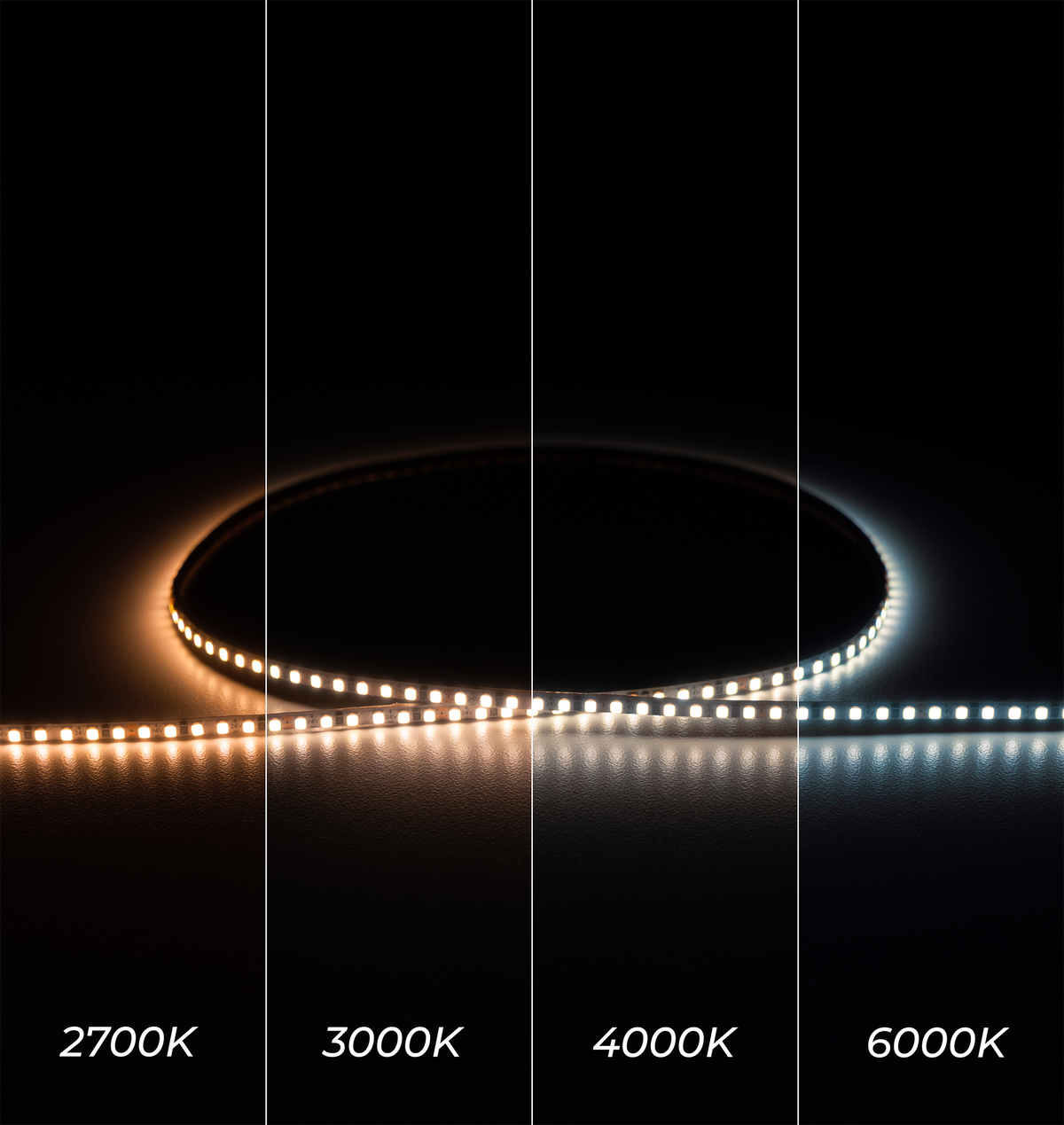 Static Led Frame Micro Series LED Strip Light - Static White – aspectLED