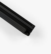 Corner Mount LED Channel, Narrow - Black - 1