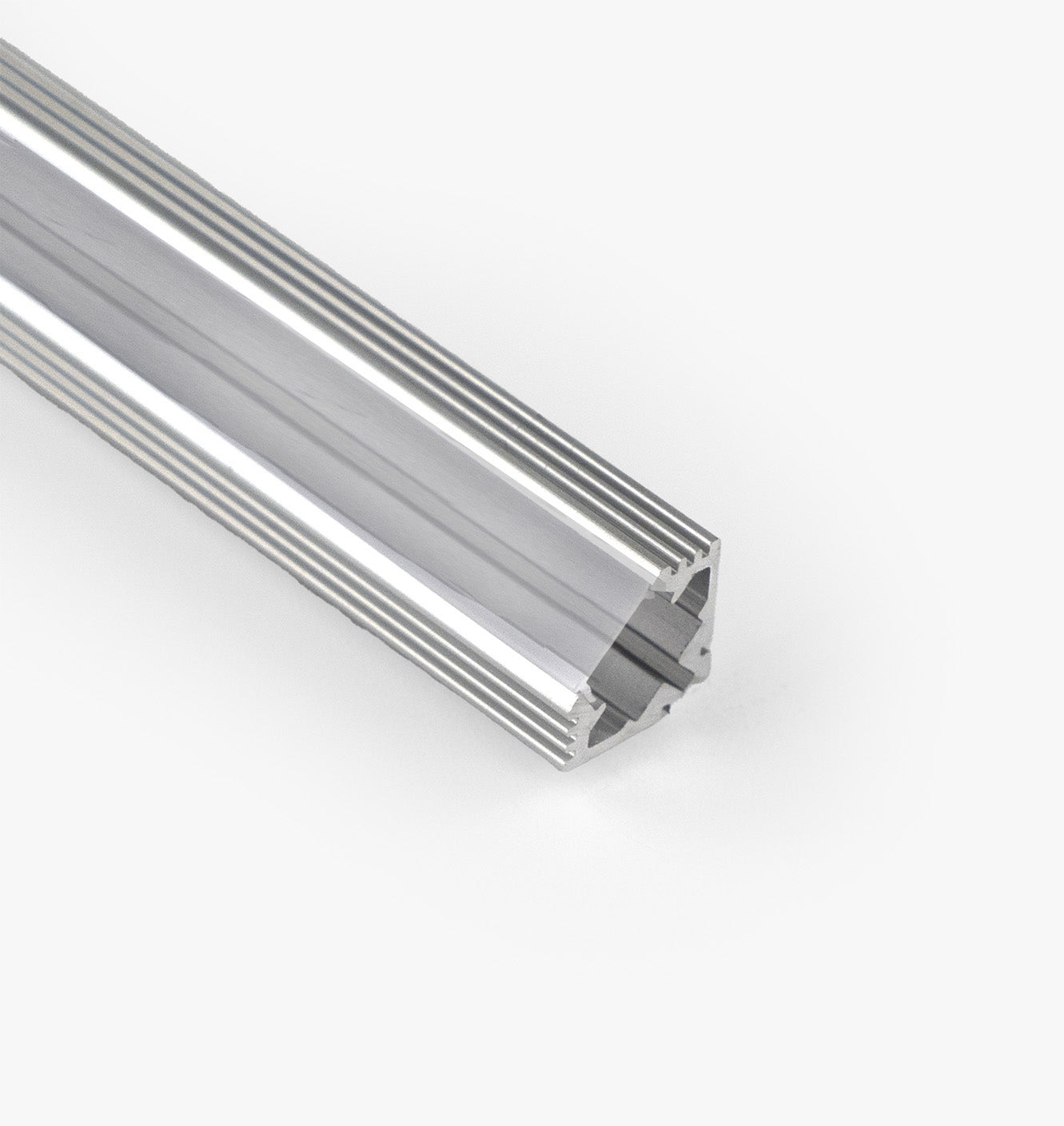 Corner Mount LED Channel, Narrow - Silver - 1