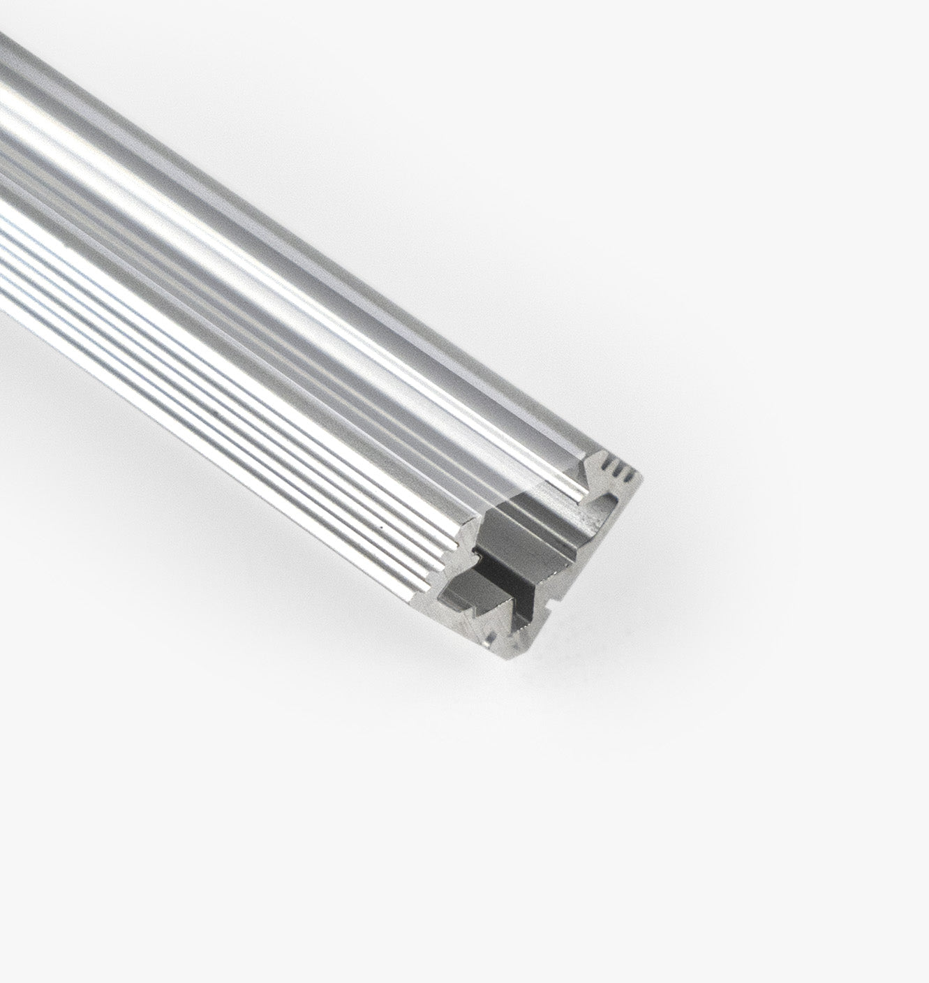 Corner Mount LED Channel, Narrow - Silver - 1