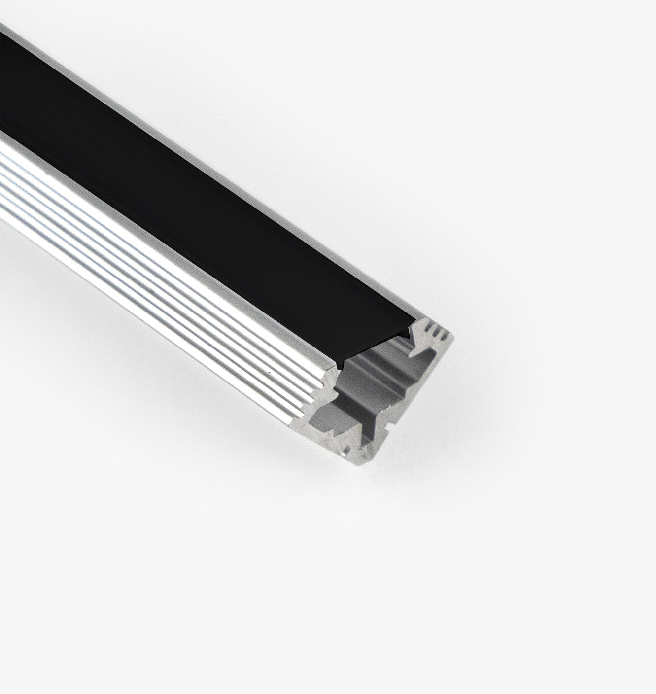 Corner Mount LED Channel, Narrow - Silver - 1
