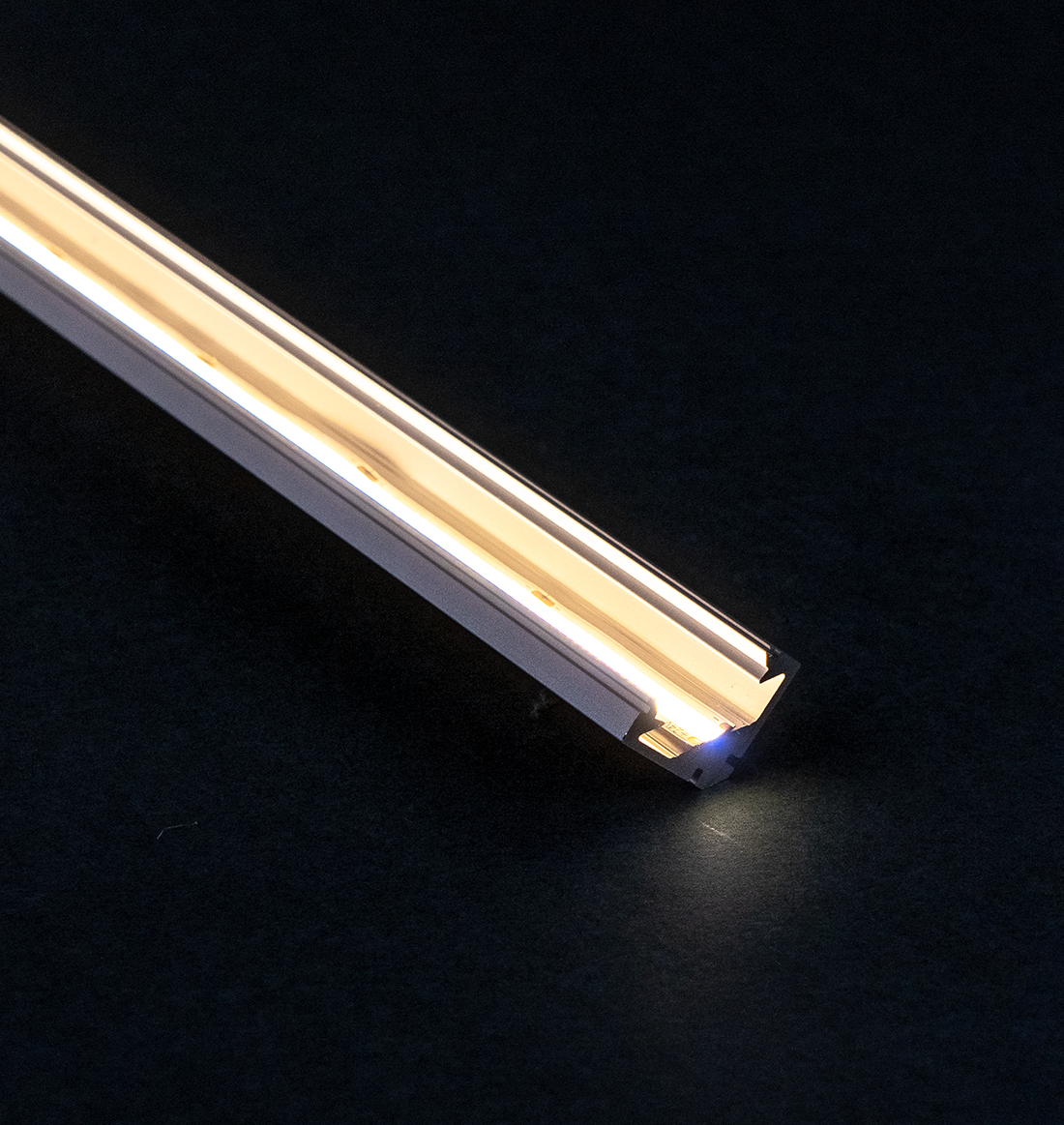 Corner Mount LED Channel, Wide - 10PK - Silver
