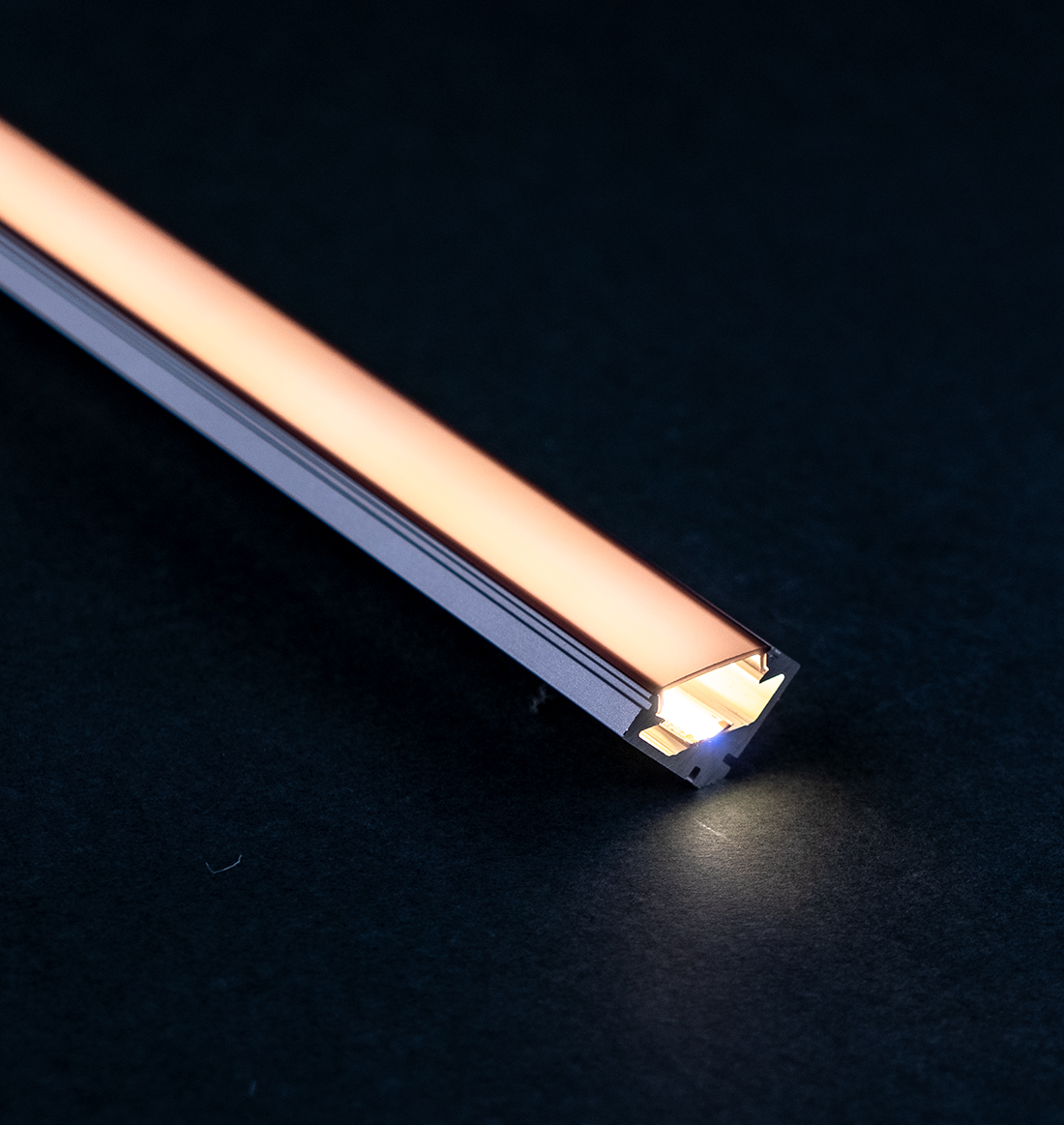 Corner Mount LED Channel, Wide - 10PK - Silver
