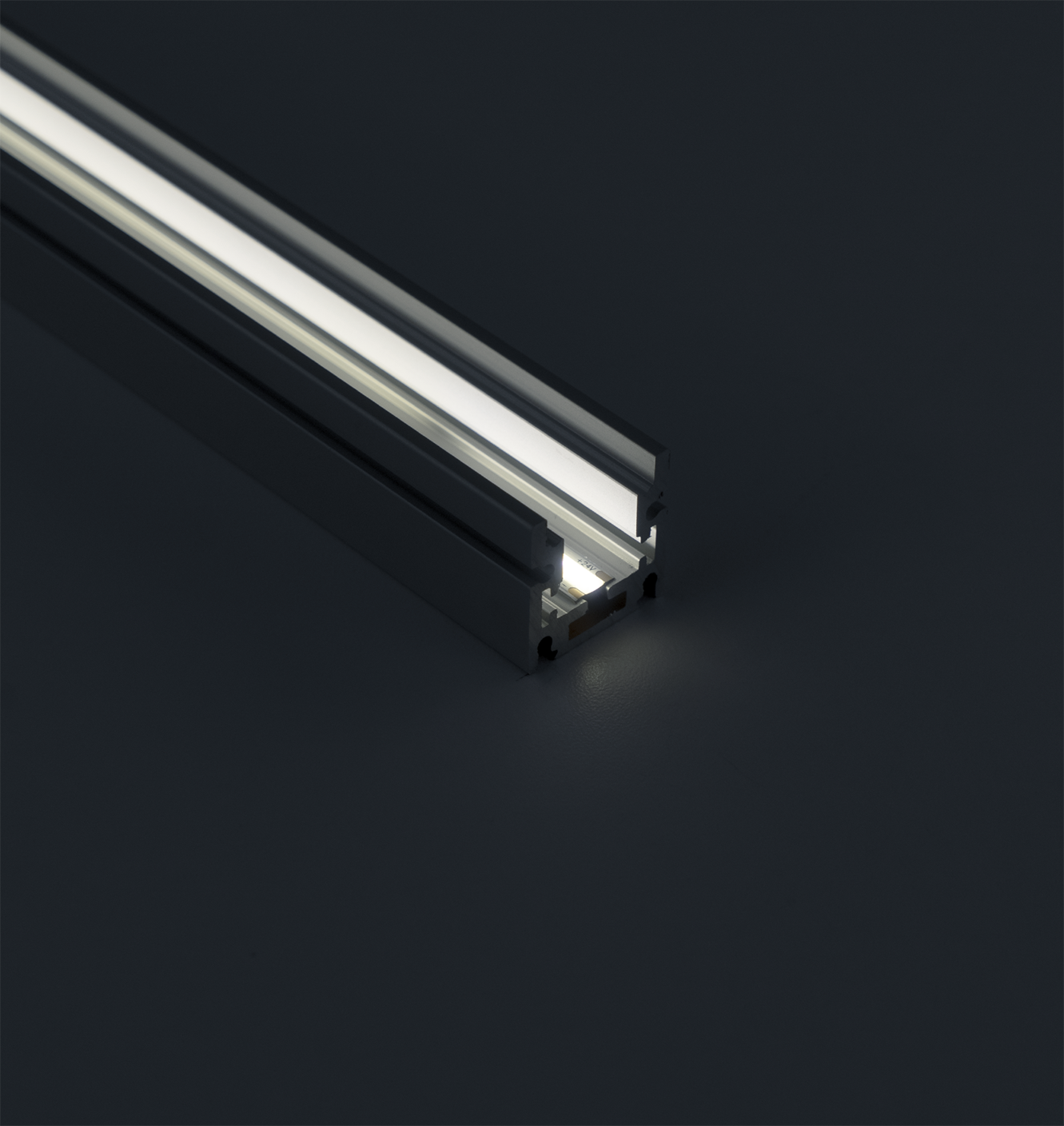 In Floor LED Channel, Universal Wide (IP65) - Silver - 10PK