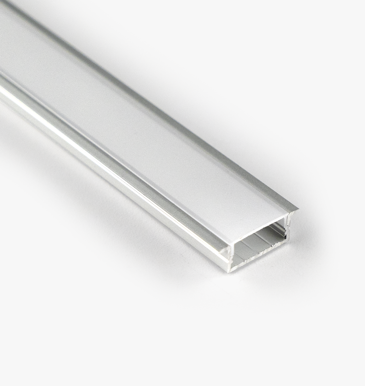 Recessed LED Channel, Universal Wide - Silver - 5PK