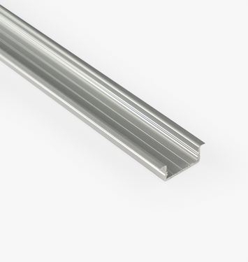 Recessed LED Channel, Universal Wide - Silver - 1