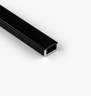 Surface Mount LED Channel, Narrow - Black - 1