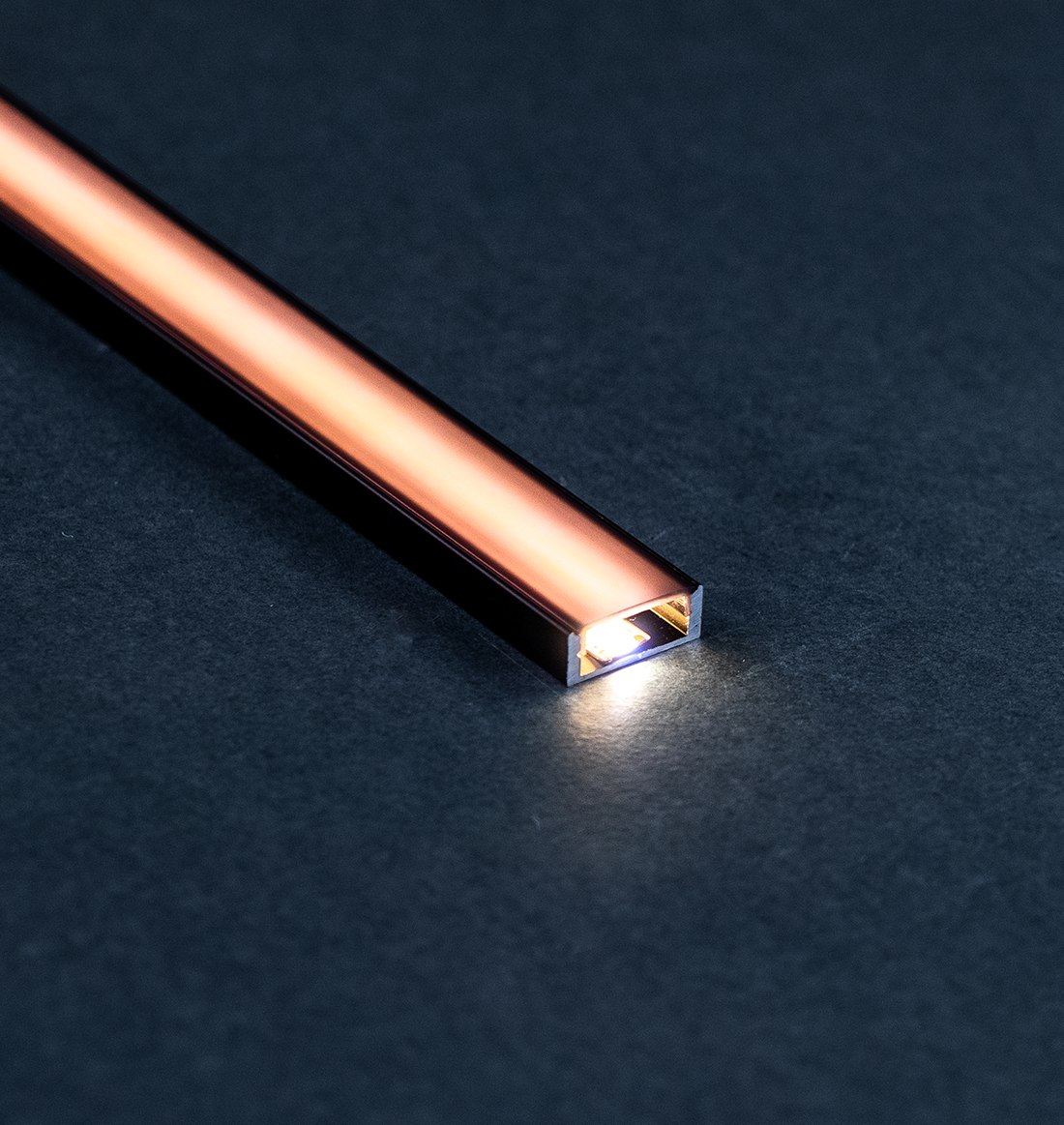 Surface Mount LED Channel, Universal Wide - 1 - Black