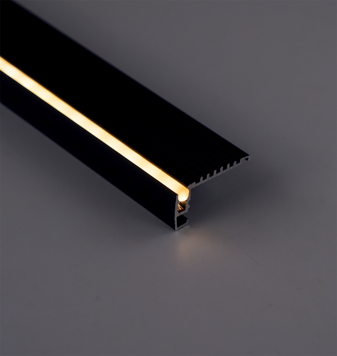 GloTread Micro LED Channel - Black