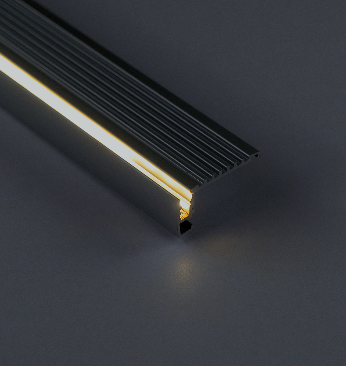GloTread Micro LED Channel - Silver